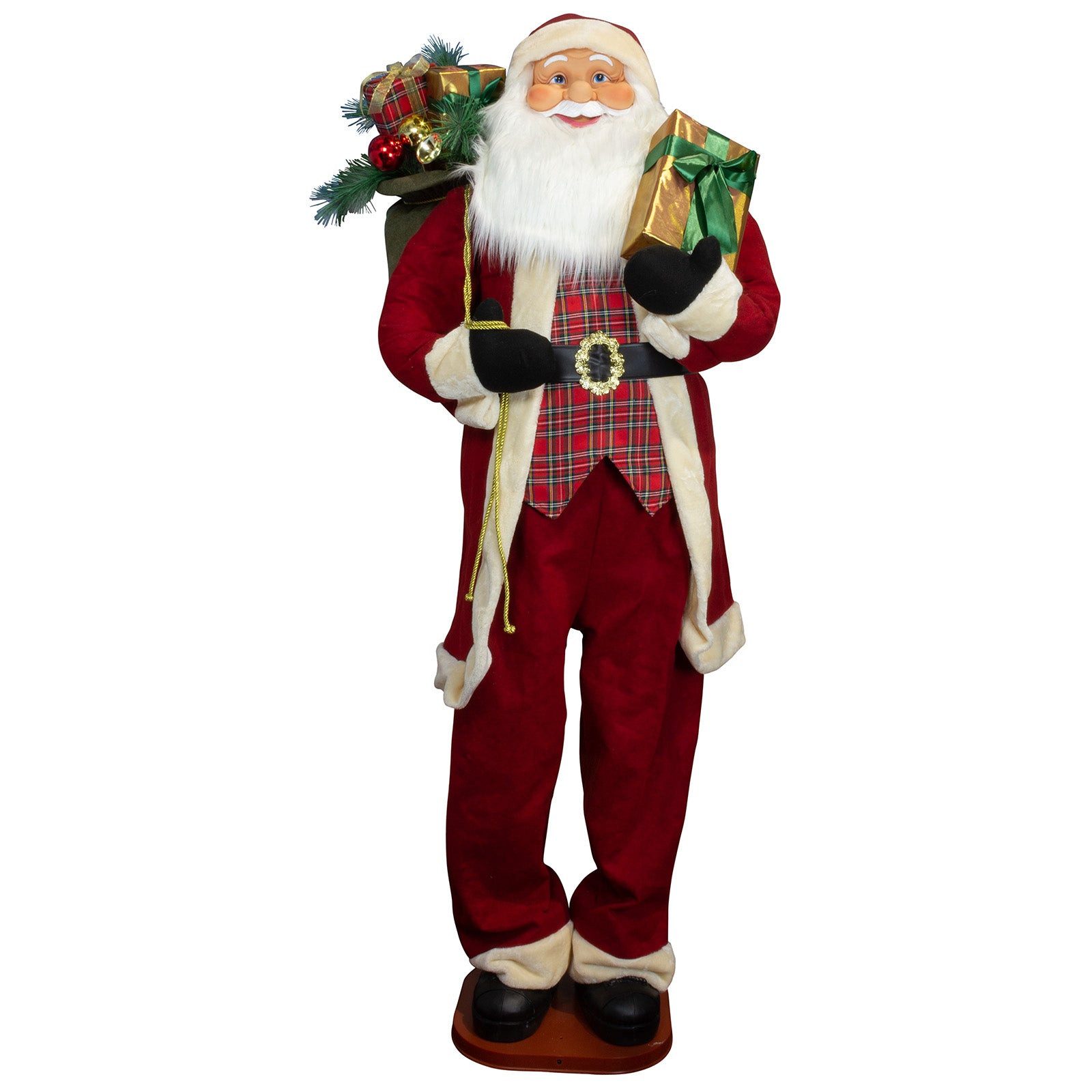 Christmas Paradise Weihnachtsmann XXL Deko Figur 230 cm (Weihnachtsmann, 1 St., Weihnachtsdeko), rot