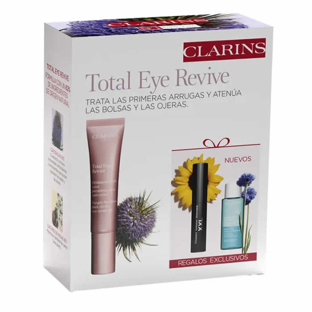 Clarins Hautpflege-Set TOTAL EYE REVIVE CASE 3 Stück