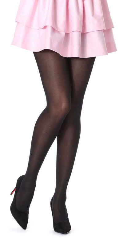 Bellivalini Strumpfhose Damen Strumpfhose Mikrofaser 40 DEN BLVFI1001 40 DEN (1 St)