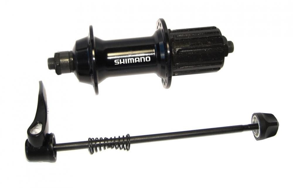 Shimano Laufrad SHIMANO Hinterradnabe FH-RS400 32 Loch Schnellspanner Schwarz