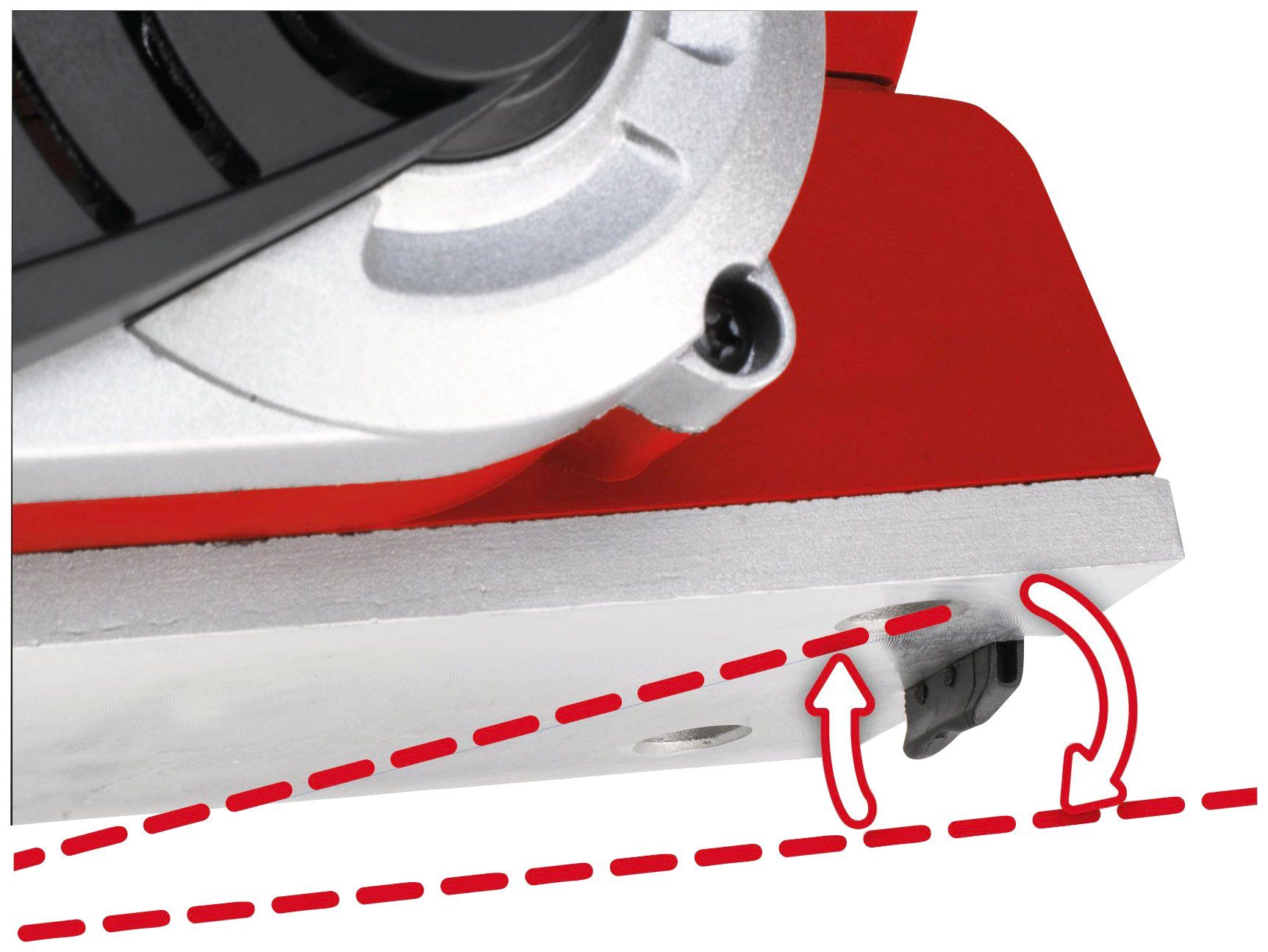 Einhell Elektrohobel TE-PL 900, 900 in W, Hobelbreite: 82 in mm, (4-tlg)