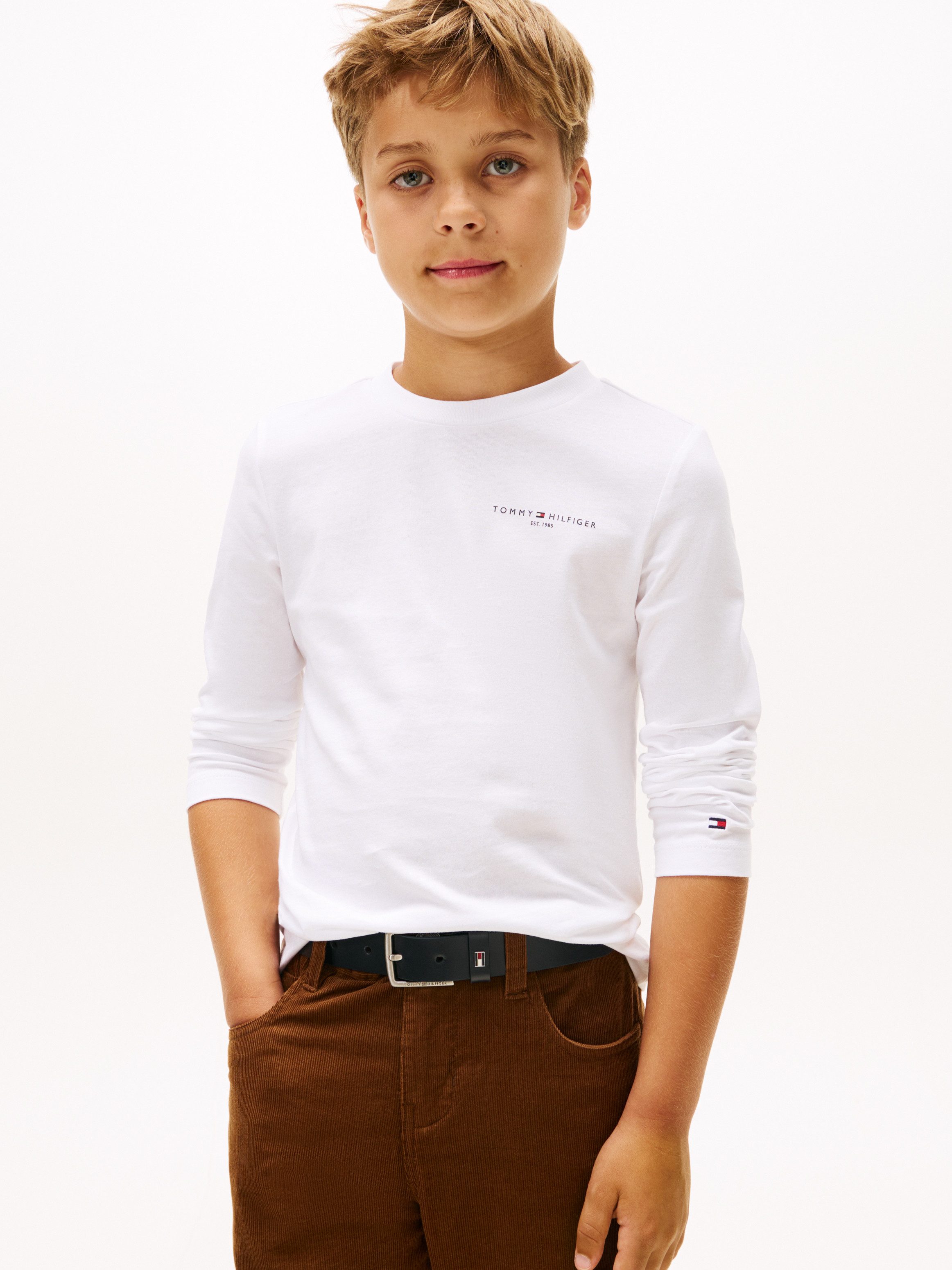 Tommy Hilfiger Langarmshirt MINI CORP T-SHIRT LS Kinder bis 16 Jahre