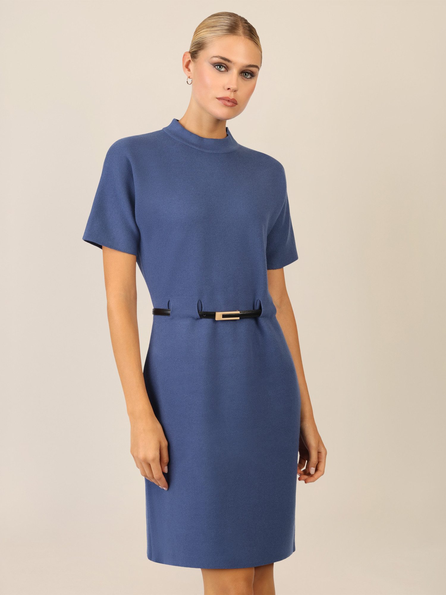 Apart Strickkleid und Stehkragen günstig online kaufen