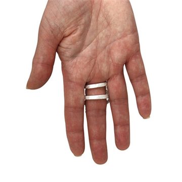 SKIELKA DESIGNSCHMUCK Silberring Silber Ring "Wild Thing" (Sterling Silber 925), hochwertige Goldschmiedearbeit