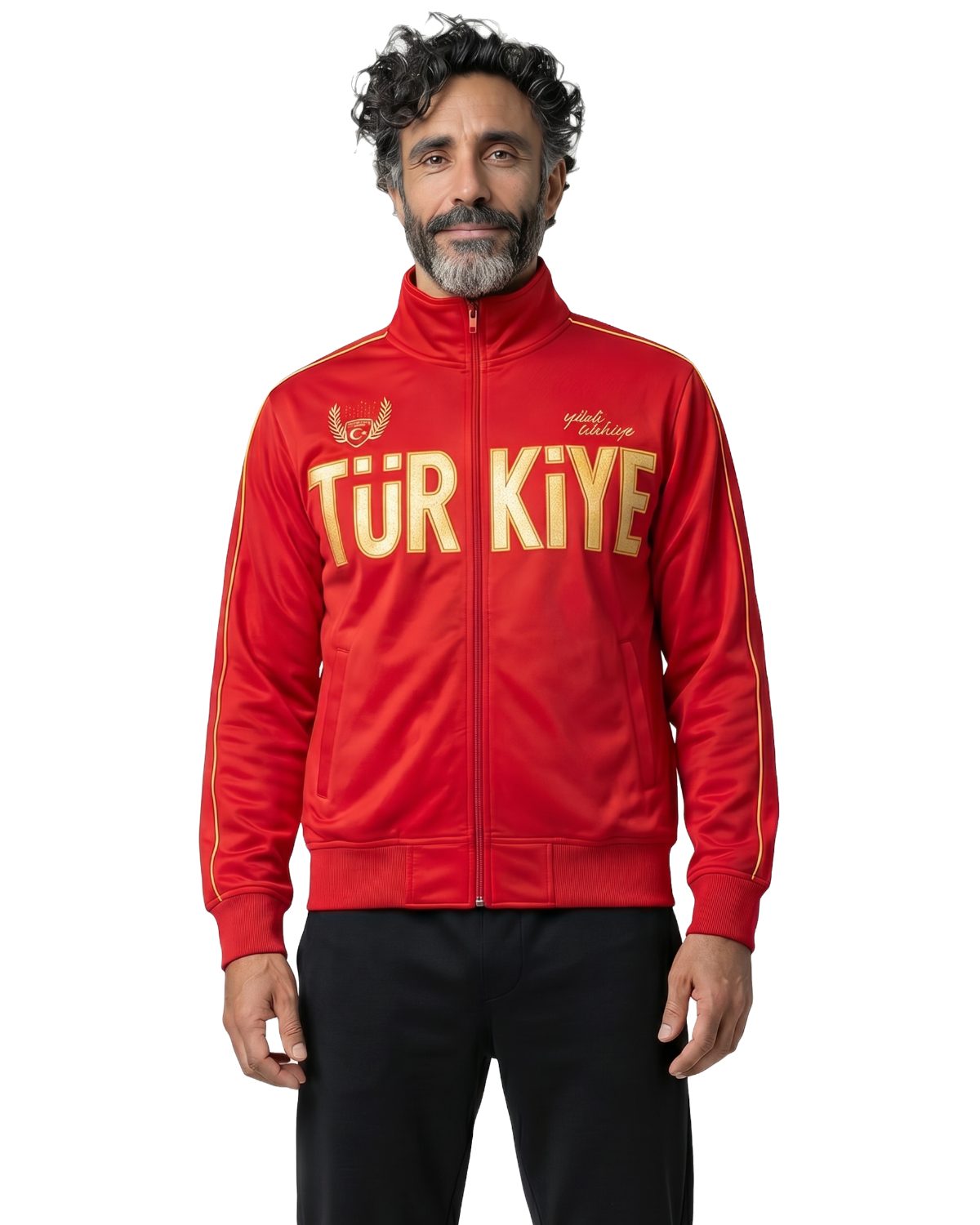 Psycho Urban Sweatjacke Fußballmode, mit aufwendigen Stickereien