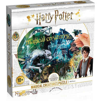 Winning Moves Puzzle Puzzle Harry Potter Magische Kreaturen, 500 Teile, Puzzleteile
