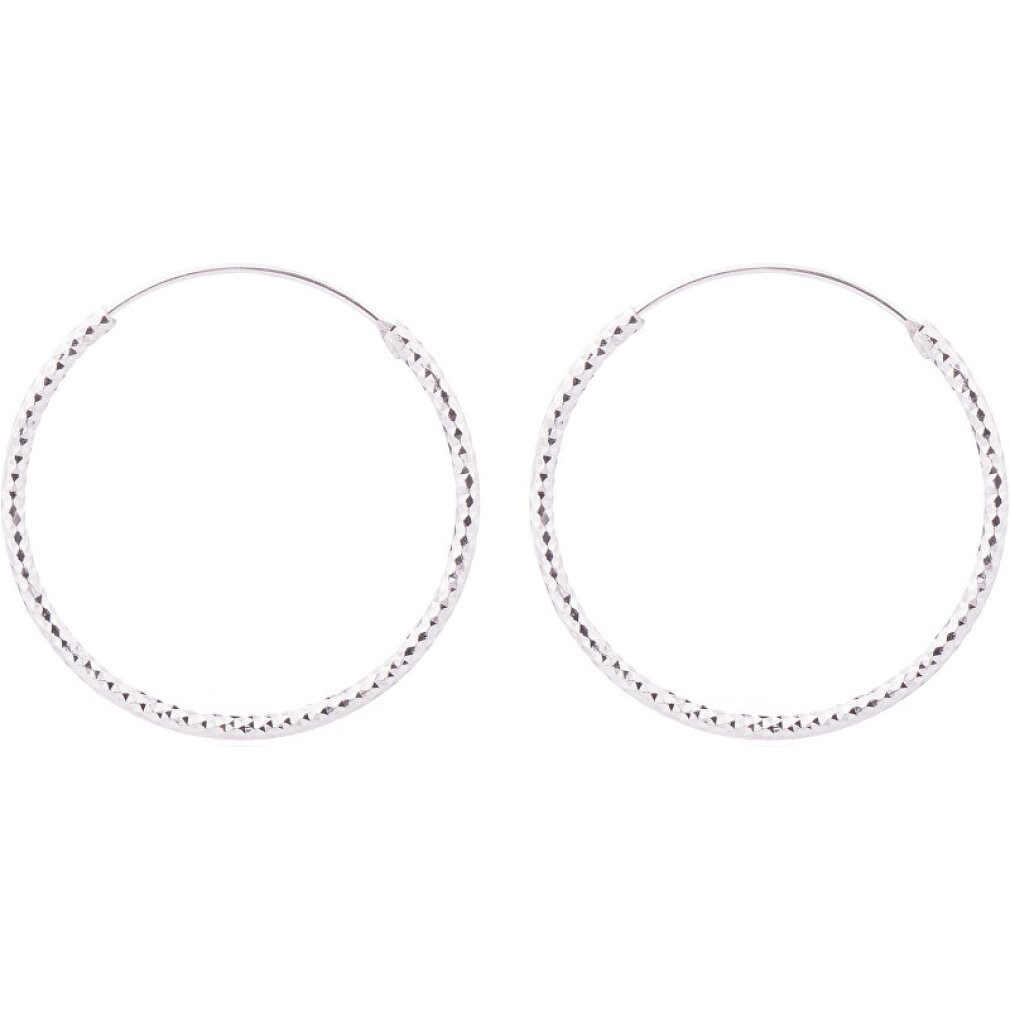 JVD Ohrring-Set Silver earrings rings SVLE0216XD500 - Diameter: 3 cm