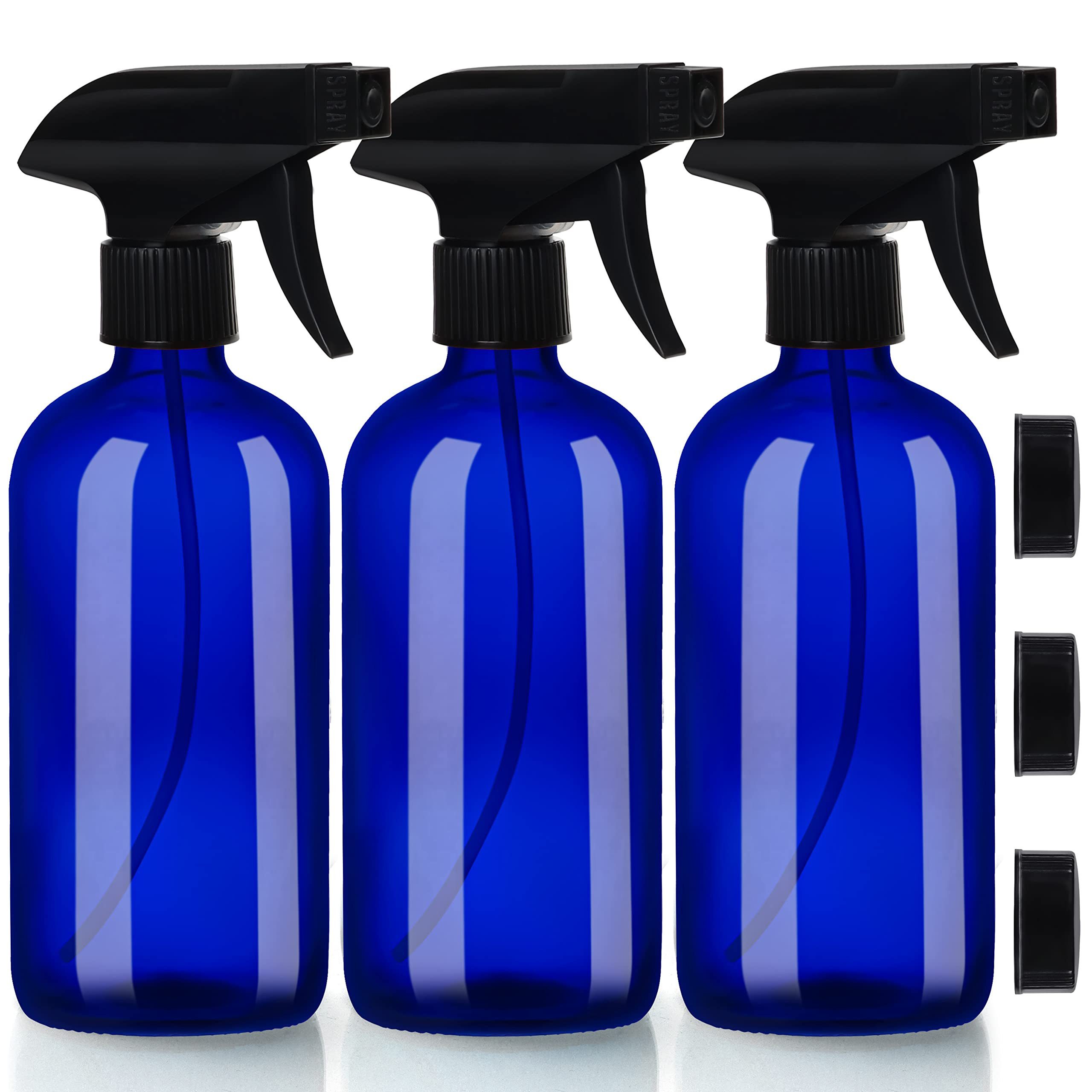 Sprühflasche Nachfüllbare blaue Sprühflasche (3 Stück) - 500ml - 2 Sprühmodi