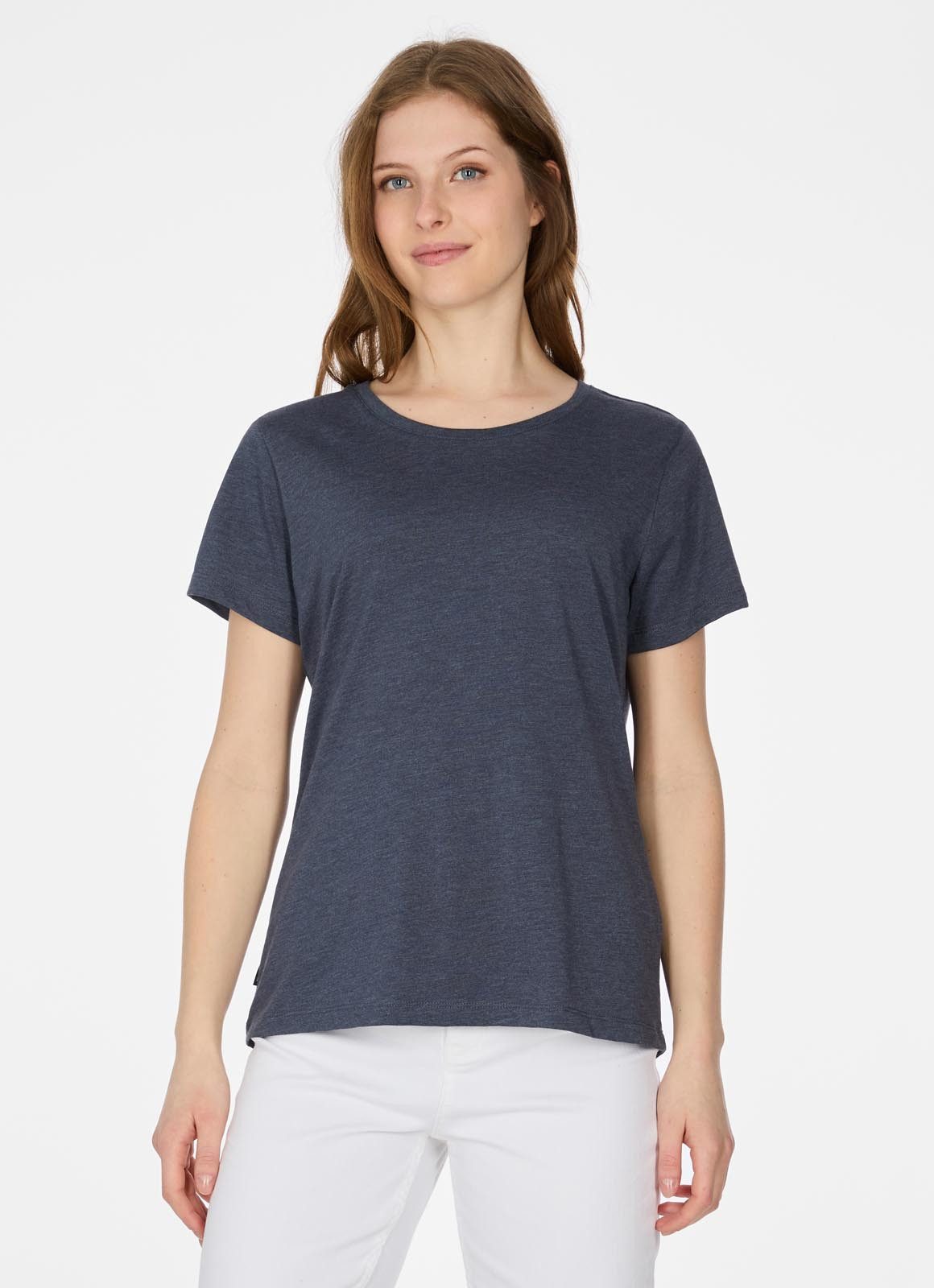 Ragwear Kurzarmshirt MINTTA schlichtes T-Shirt mit Rundhals und kleinem Logo auf der Brust
