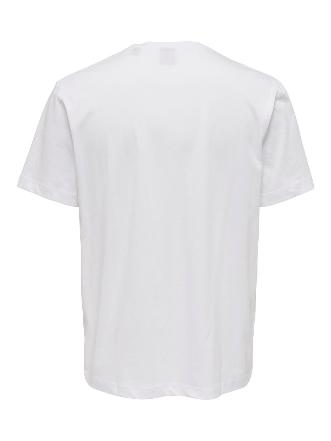 ONLY & SONS T-Shirt 2er-Set Rundhals günstig online kaufen