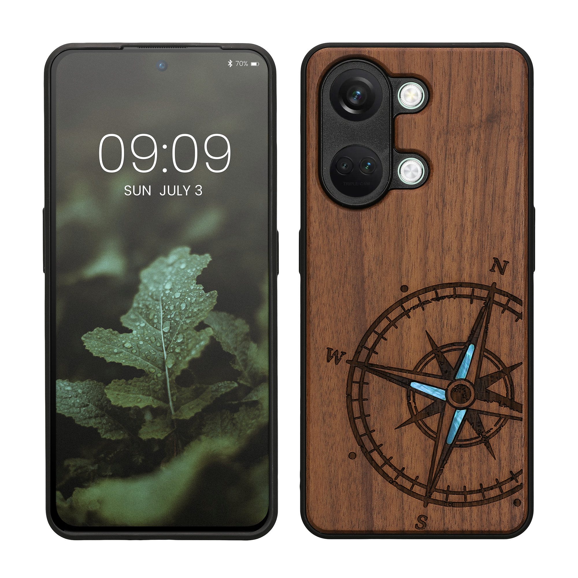 kwmobile Handyhülle Hülle für OnePlus Nord 3 5G, Handyhülle TPU Cover Bumper Case