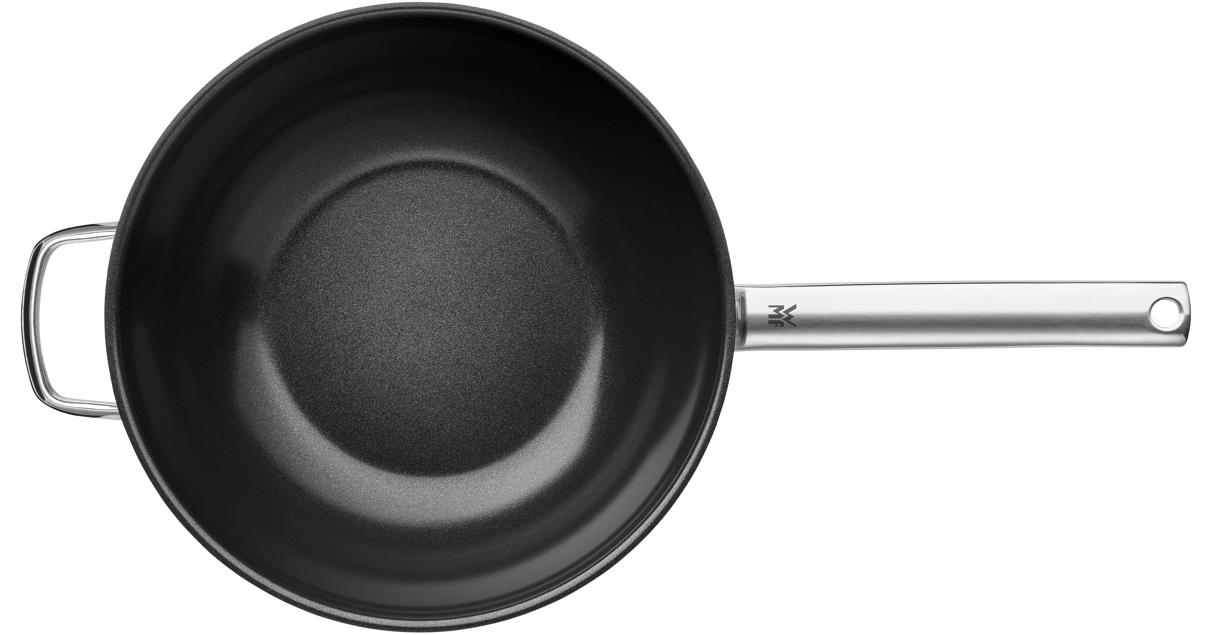 WMF Wok Durado Wokpfanne Induktion Ø 28 cm, keramische Antihaftbeschichtung, Cromargan® Edelstahl Rostfrei 18/10, backofengeeignet, braten ohne Ankleben, für alle Herdarten geeignet