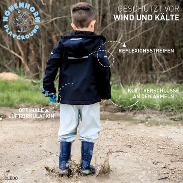 Höhenhorn Softshelljacke Cledo Kinder Softshelljacke Kids Jacke Übergangsjacke Outdoor