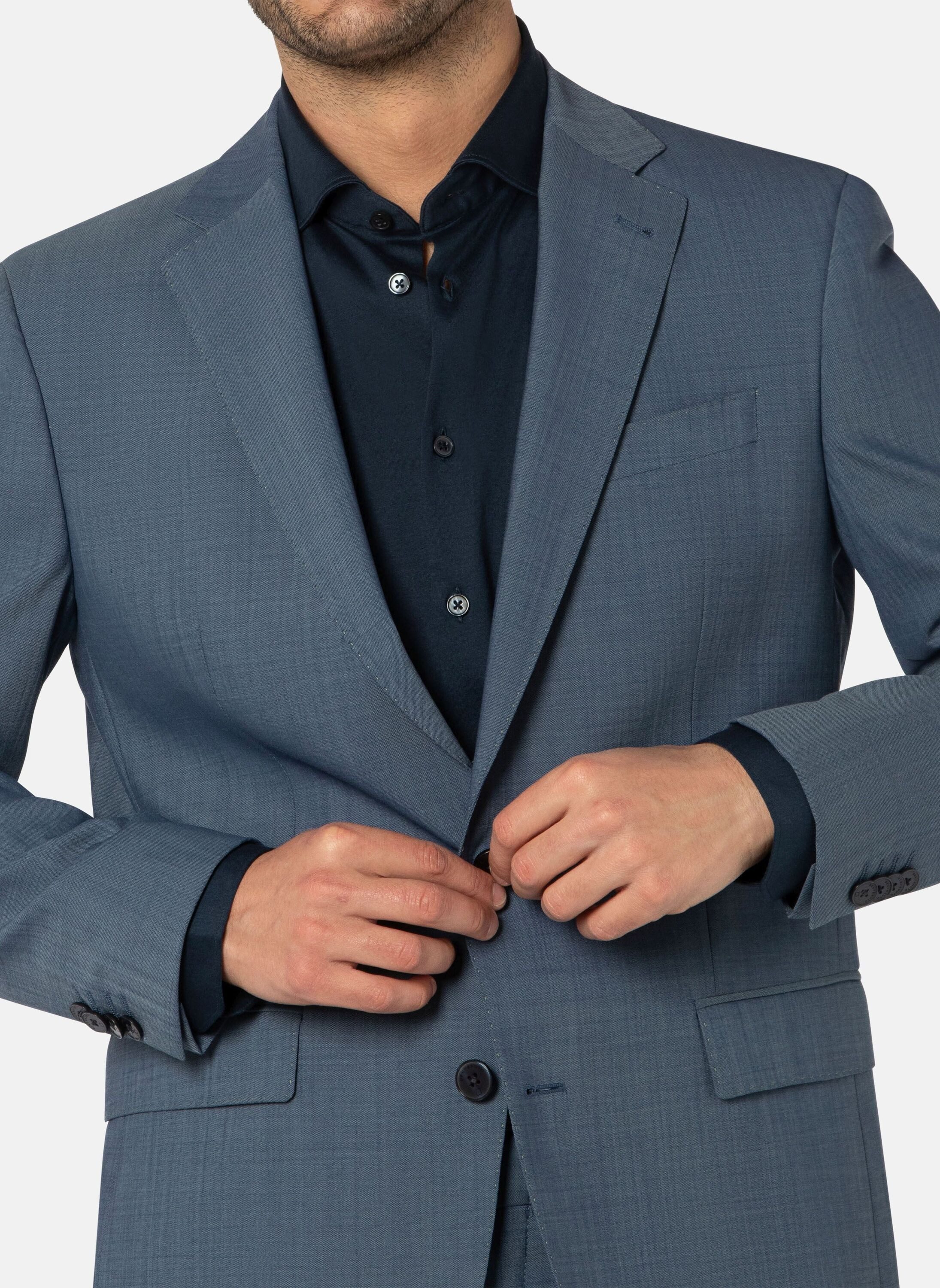 BENVENUTO. Anzugsakko MARIO mit Brusttasche