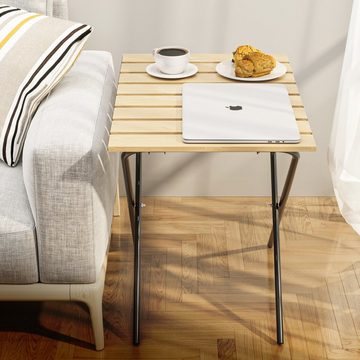 Moblix Klapptisch ESSEN klappbarer Tisch, für Outdoor, Balkon, Camping, Küche (Reisetisch, Gartentisch, Faltbar, Klappbar)