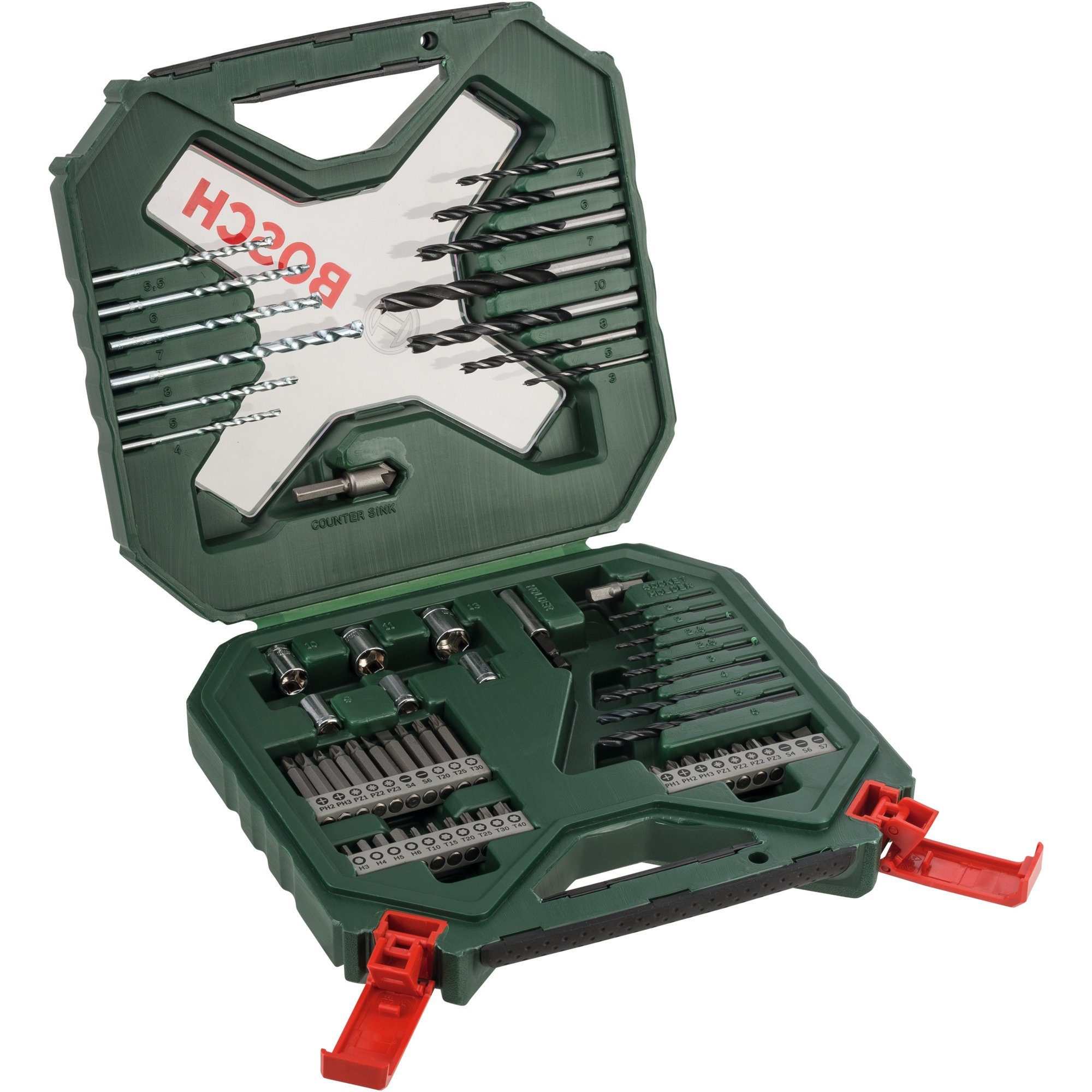 Bosch Professional Bohrer- und Bitset Bosch Heimwerken & Garten X-Line Bohrer- und