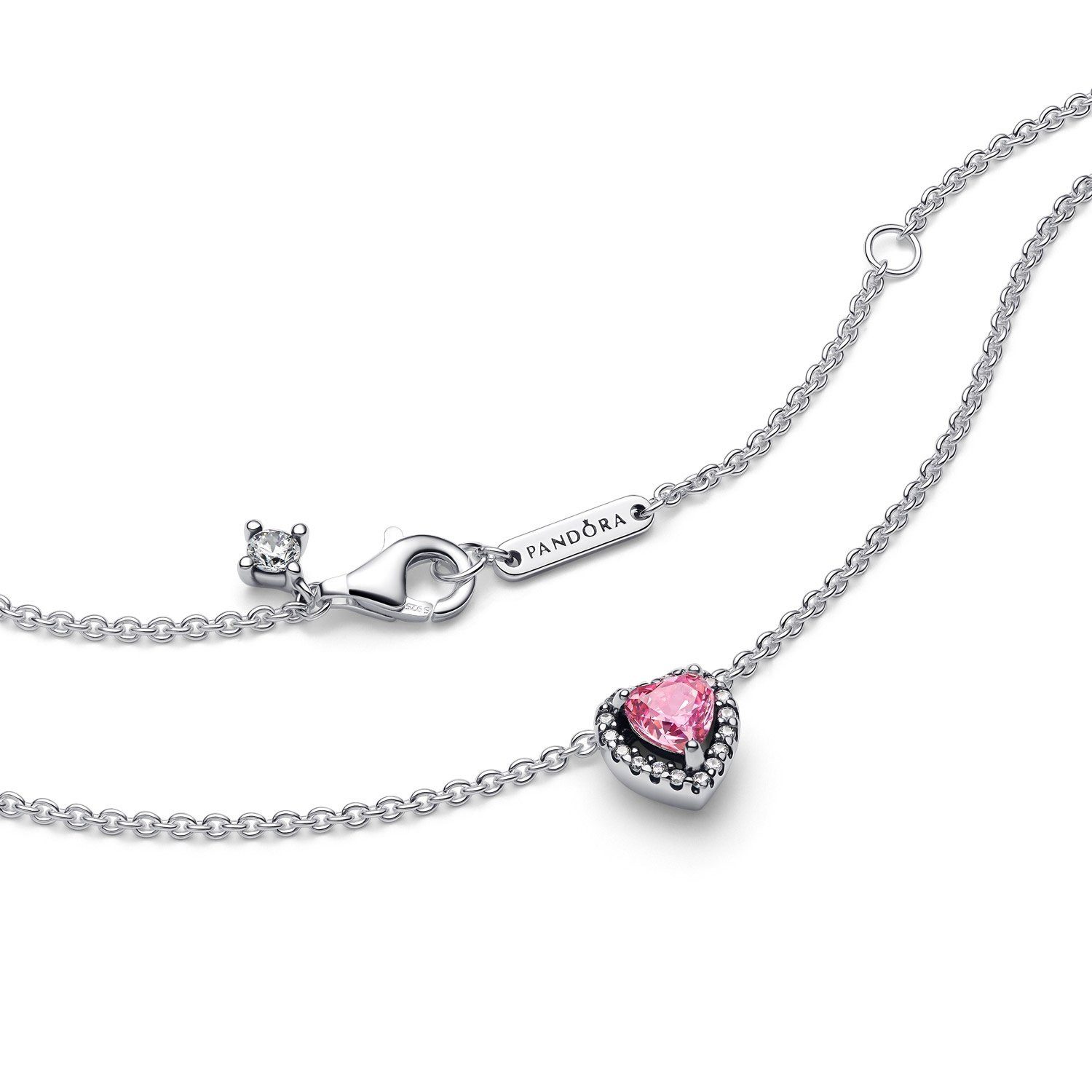 Pandora Kette mit Anhänger -45 Damen-Erhabenes Pink