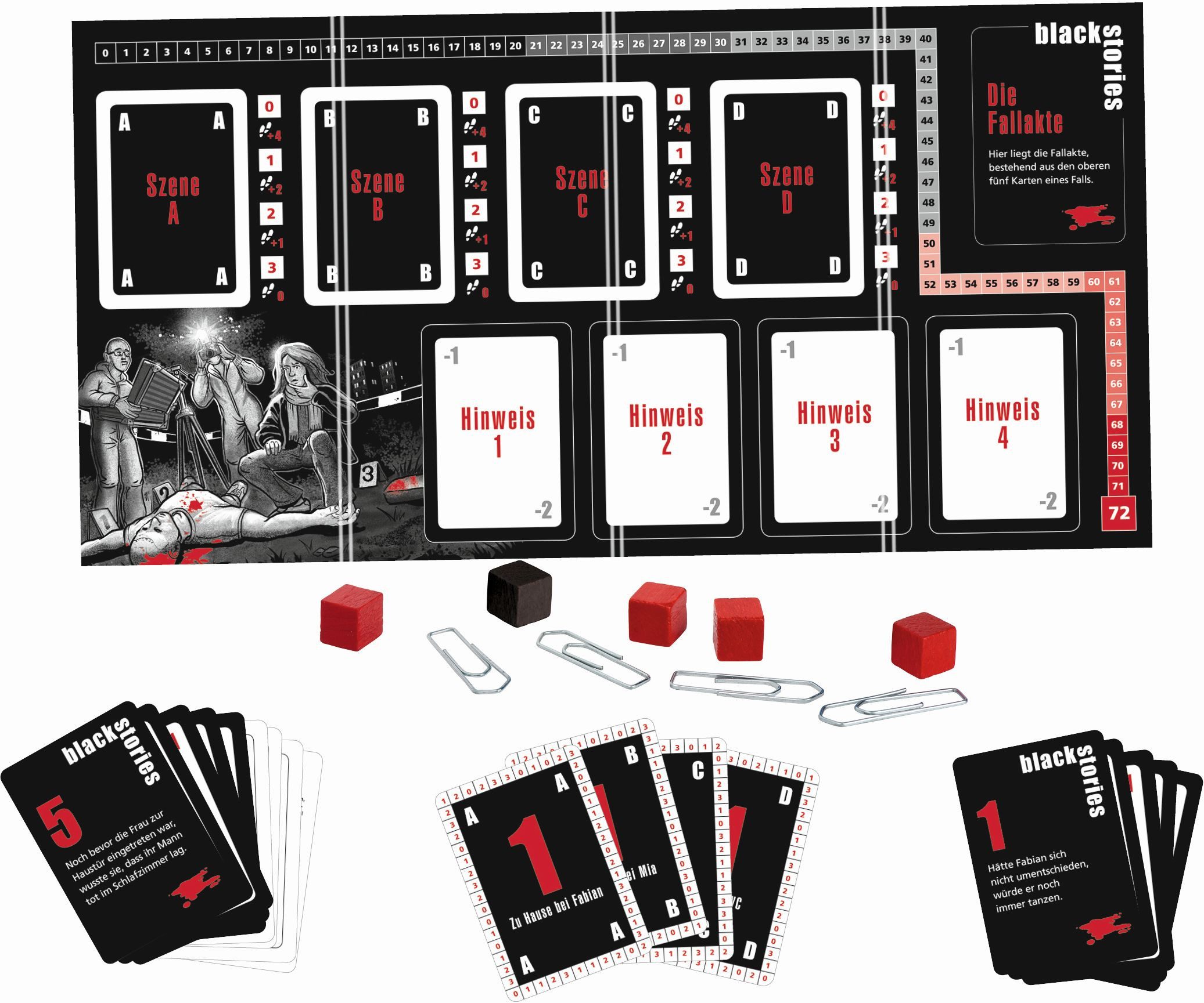 moses Spiel black stories Das Spiel