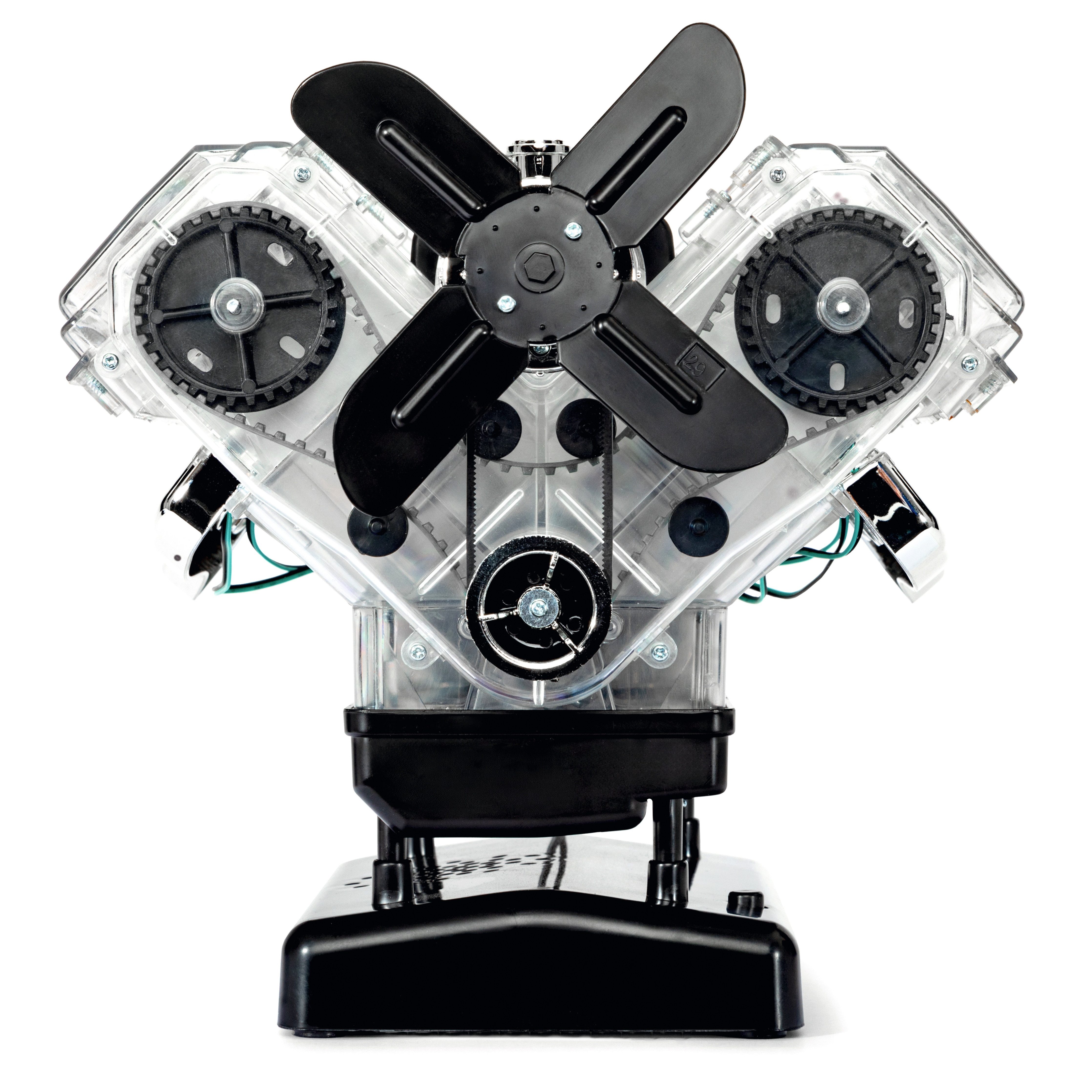 Franzis Modellbausatz FRANZIS V8-Motor Technikbausatz, Motorbausatz im Maßstab 1:3, (250-tlg) – Bild 2 von 5