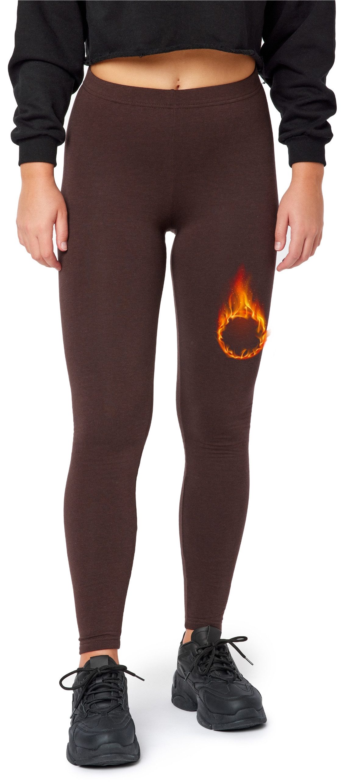 Bellivalini Leggings Damen Thermohose Lang BLV50-320 günstig online kaufen