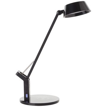 Brilliant Tischleuchte Kaila, 3100-6100K, Lampe, Kaila LED Tischleuchte mit Induktionsladeschale schwarz, 1x LED