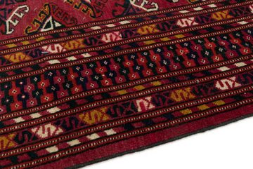 Orientteppich Turkaman 83x154 Handgeknüpfter Orientteppich / Perserteppich Läufer, Nain Trading, rechteckig, Höhe: 6 mm