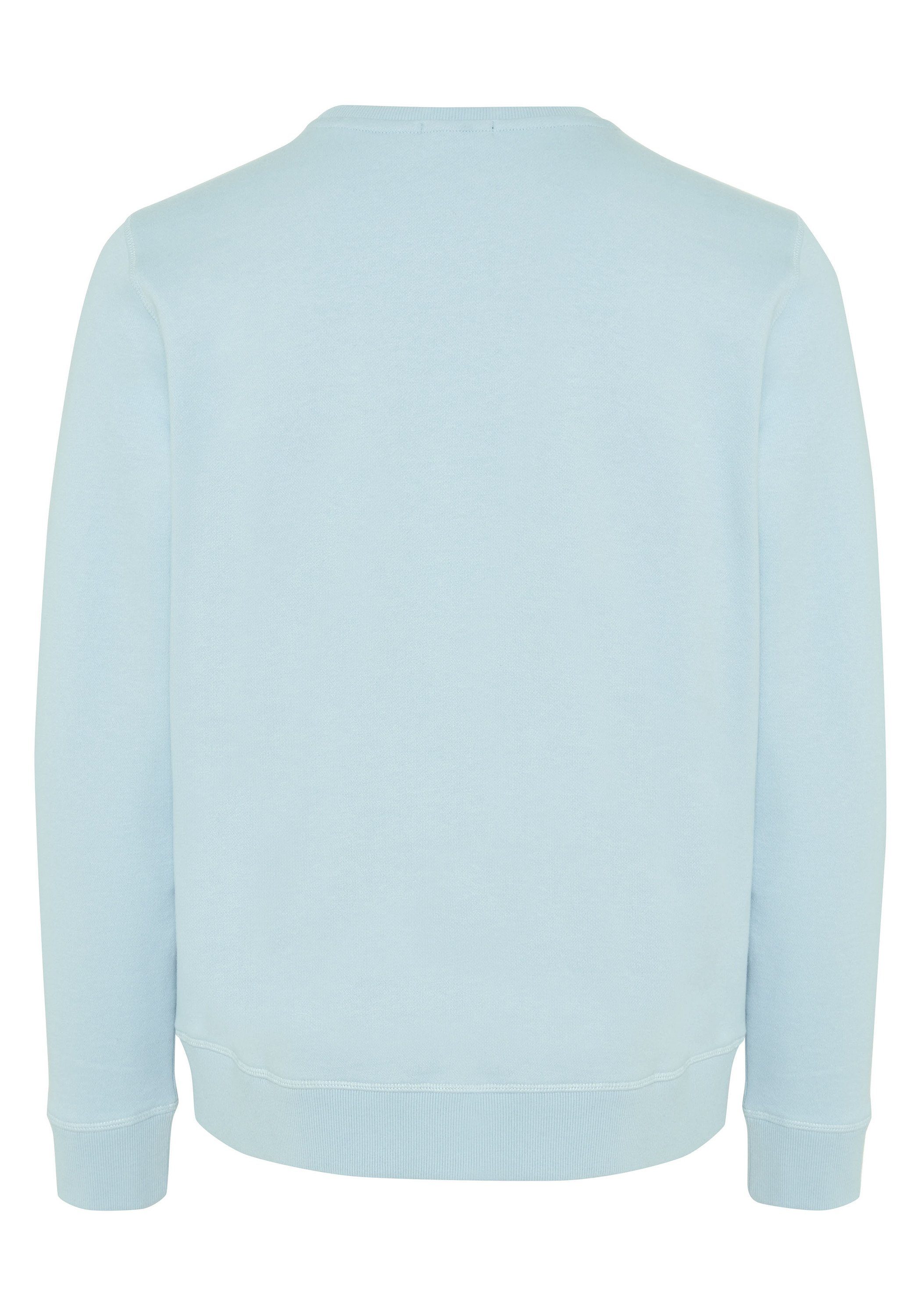 Chiemsee Sweatshirt Sweatshirt im trendigen blau 1 mittel PlusMinus-Design