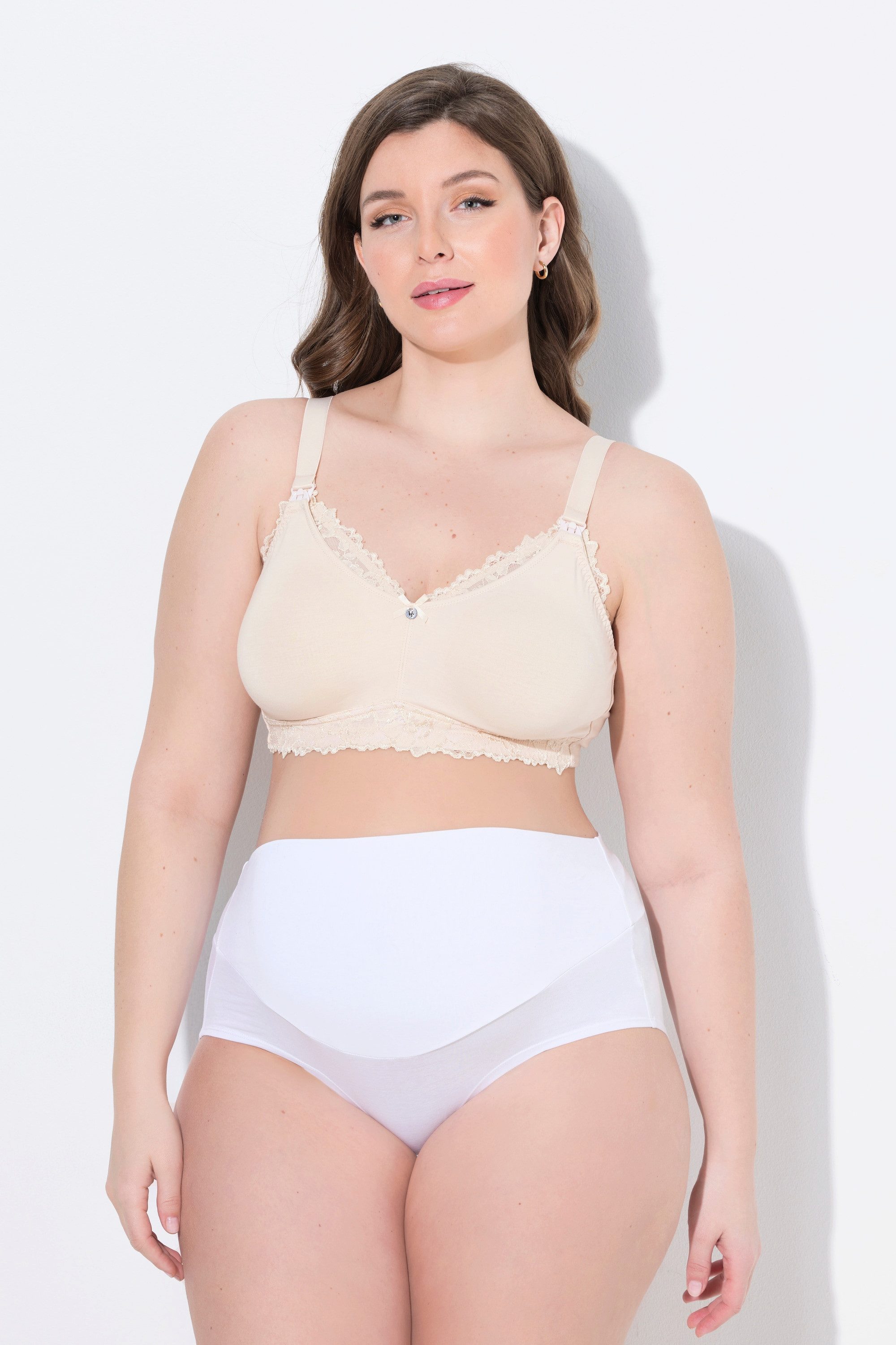 Ulla Popken Still-BH Bellieva Still-BH Spitzenkante Schwangerschaft