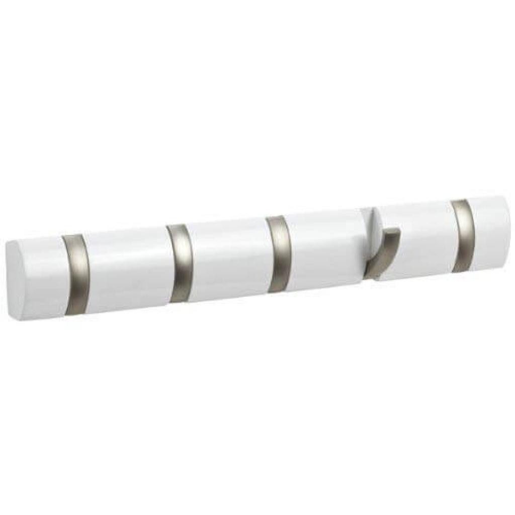 Umbra Wandhaken Hooks Flip 5 Garderobenhaken Wandhaken Kleiderhaken Kleideraufhänger, Garderobe