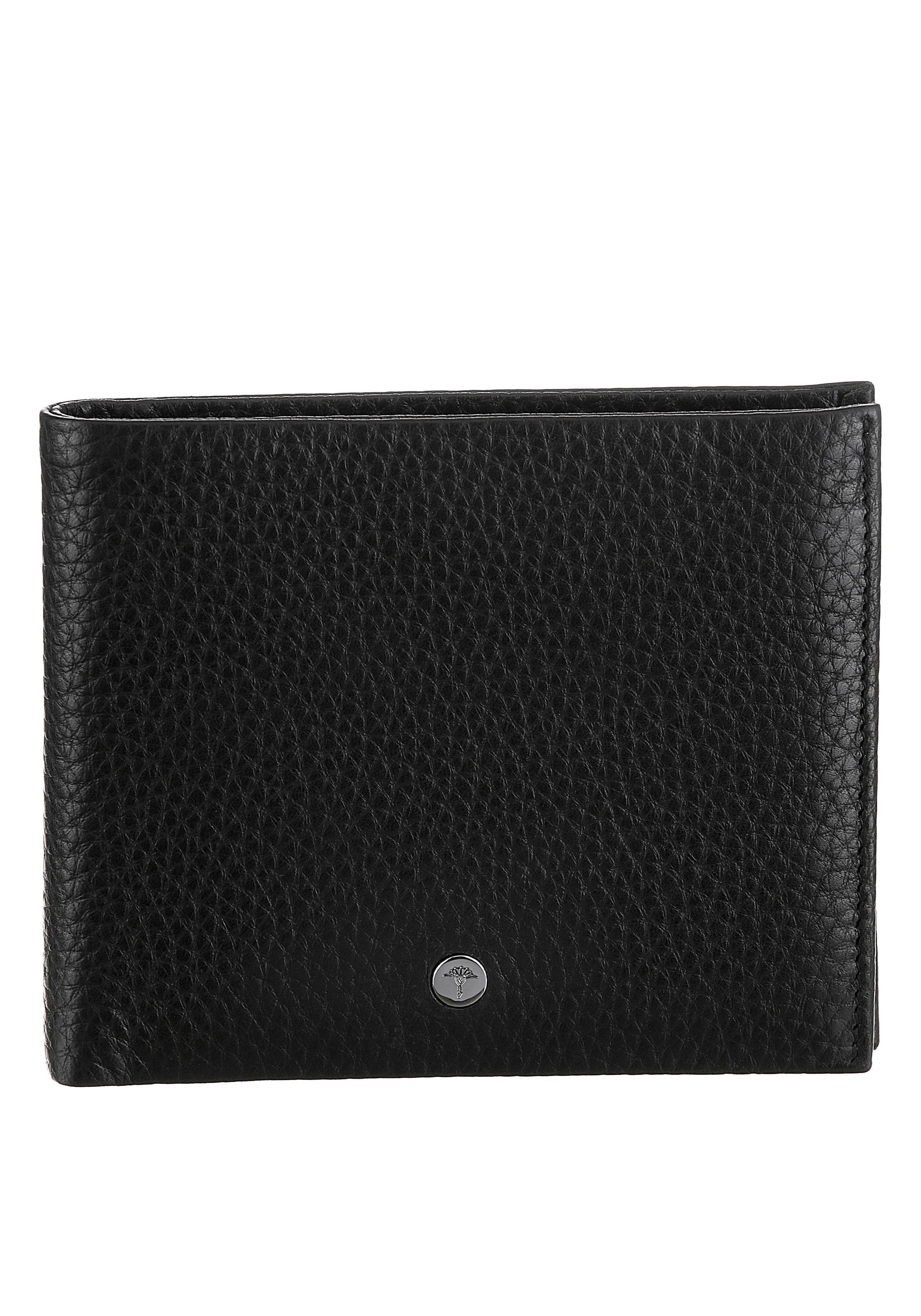 Joop! Geldbörse cardona ninos billfold h10, aus hochwertigem Leder schwarz