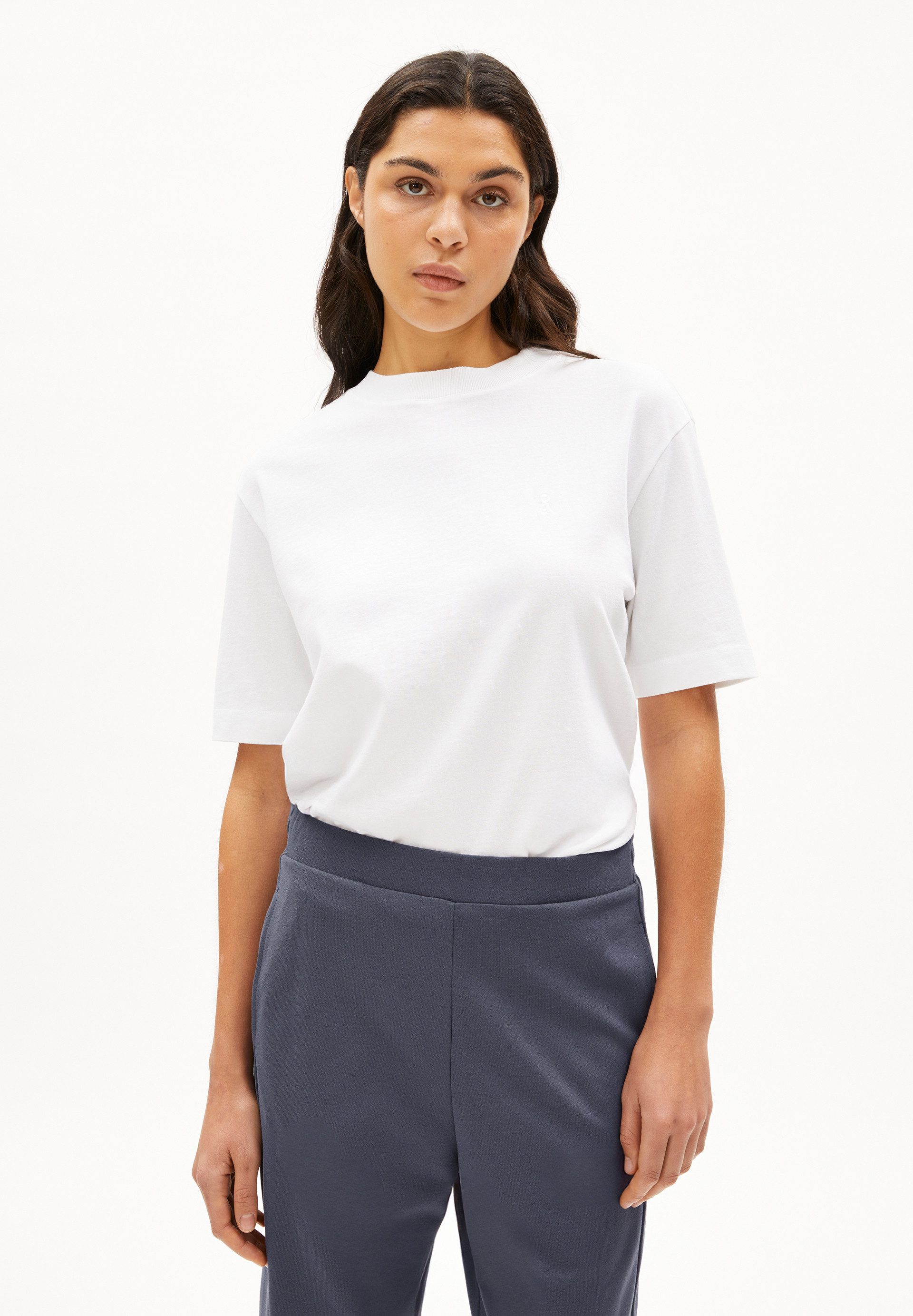 Armedangels T-Shirt TARJAA (Loose Fit) Rundhalsausschnitt günstig online kaufen