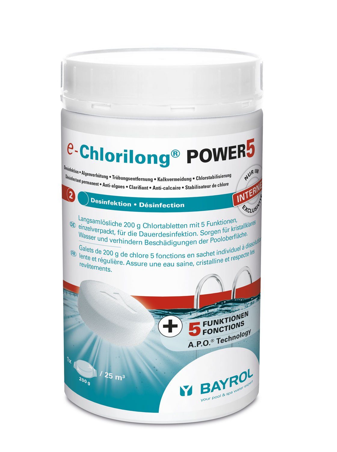 Bayrol Poolpflege e-Chlorilong® POWER5 5 Tabs günstig online kaufen