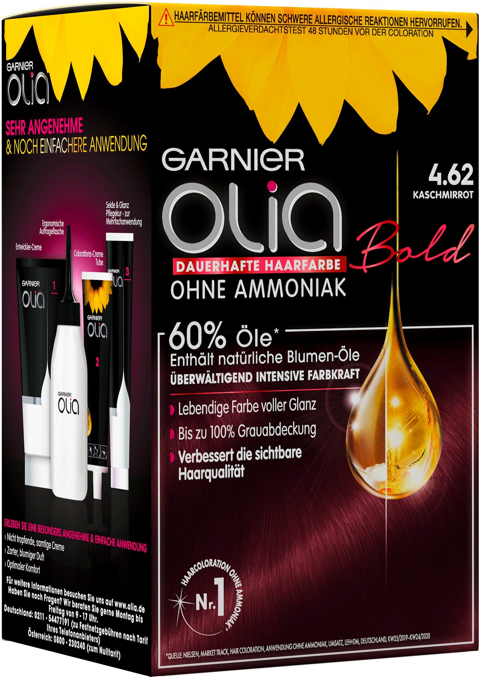 GARNIER Coloration Olia dauerhafte Haarfarbe | Colorationen