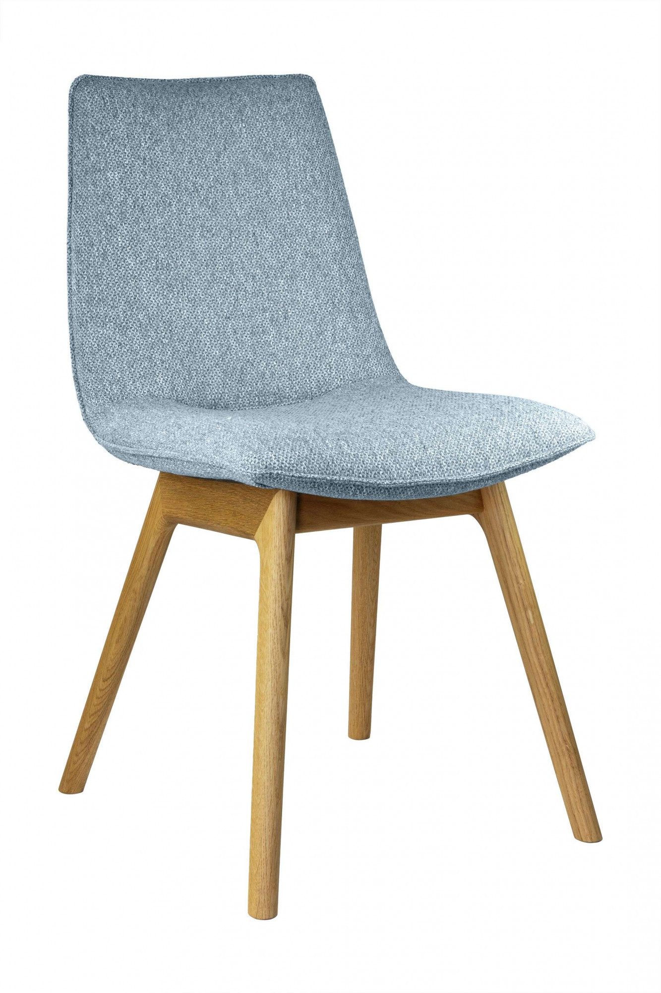 OTTO home 4-Fußstuhl Ramon (Set, 2 St), mit Massivholzbeinen, verschiedene Stoffe