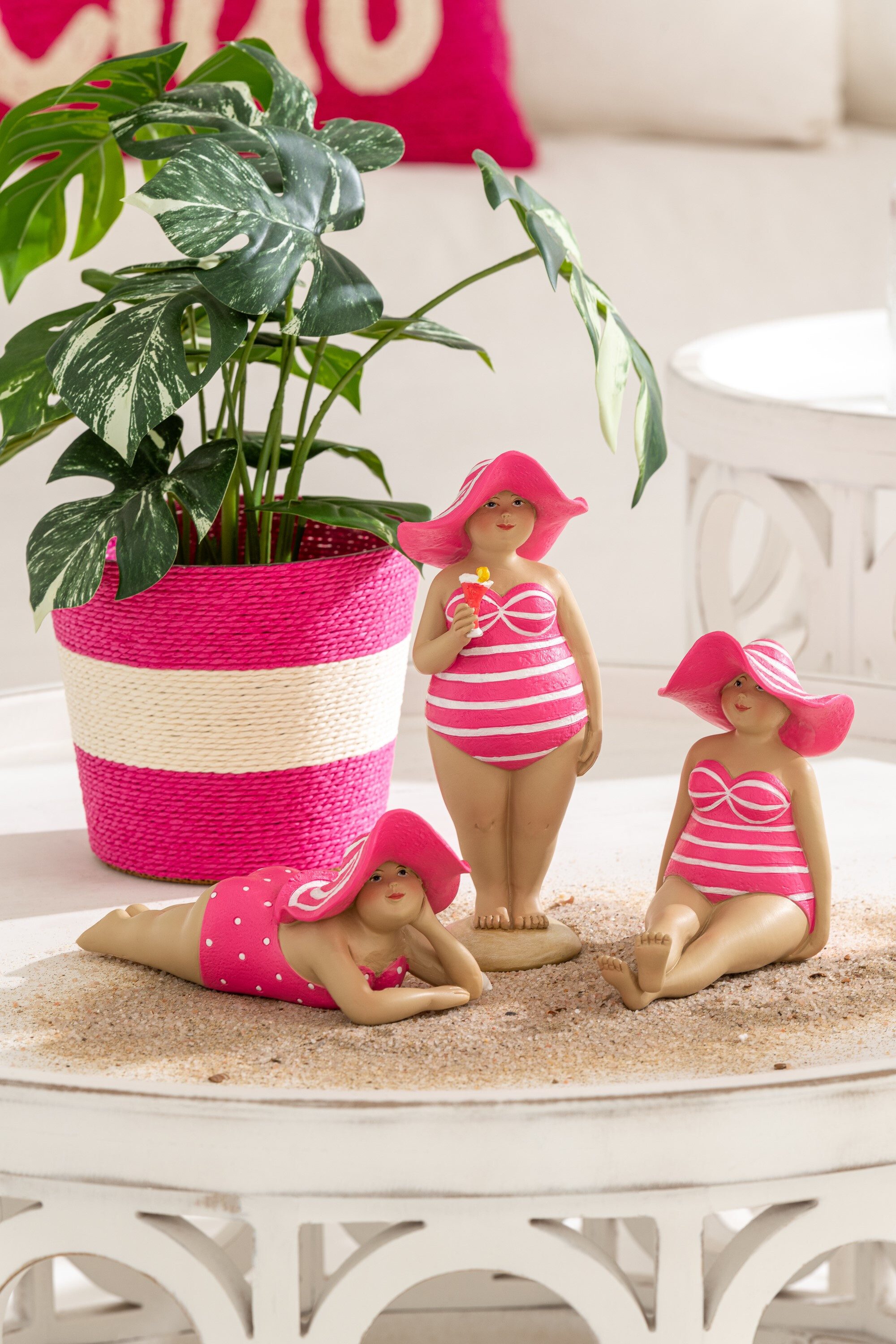 MF Dekofigur Dekofiguren Strandladies 3er Set günstig online kaufen