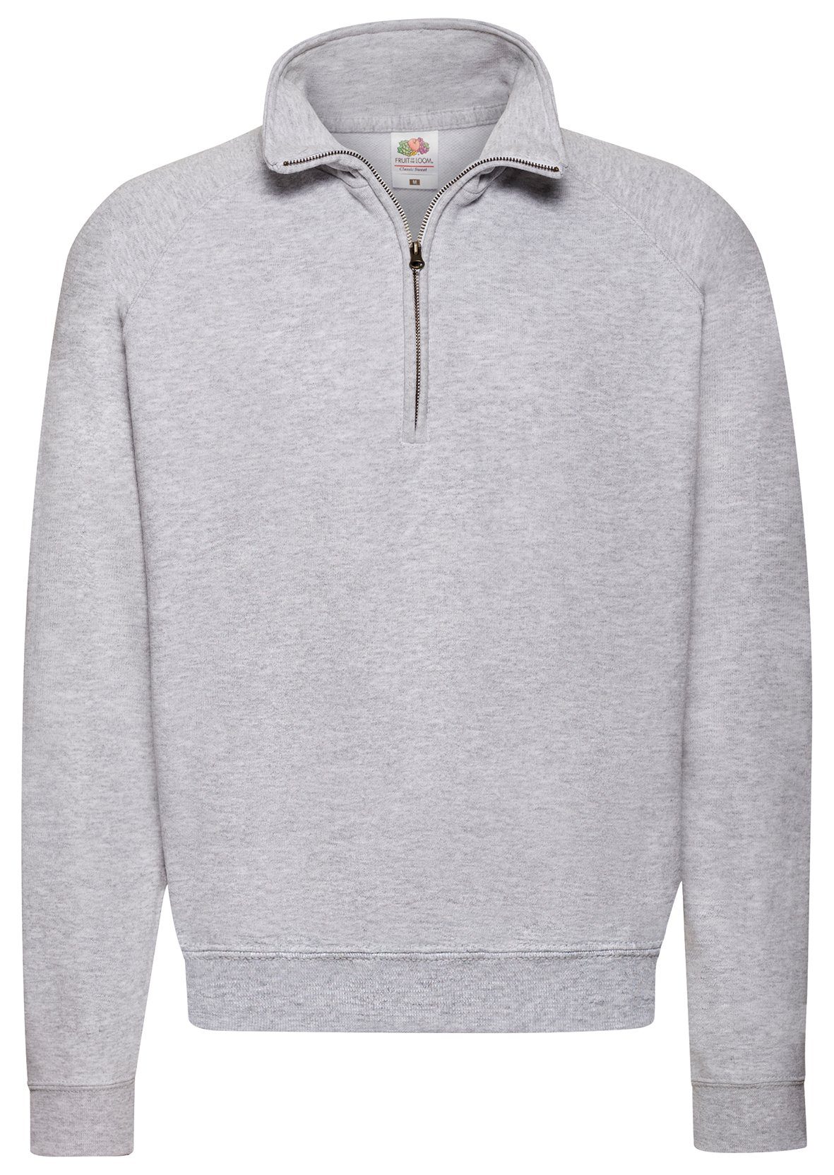 Sweatshirt Fruit of the Loom Classic Zip Neck Sweat