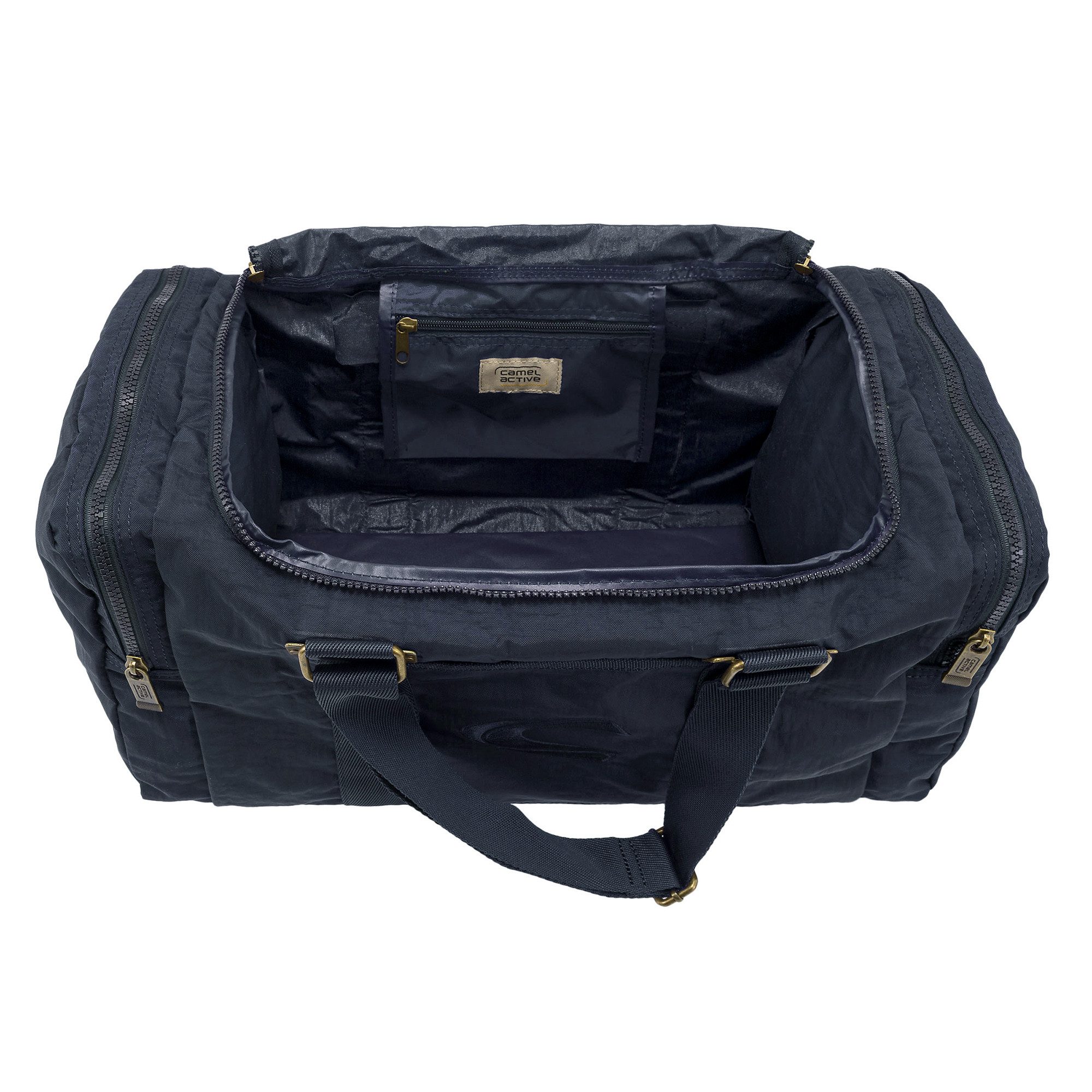 camel active Weekender Journey, Unisex Reisetasche mit vielen Funktionen und Logostickerei