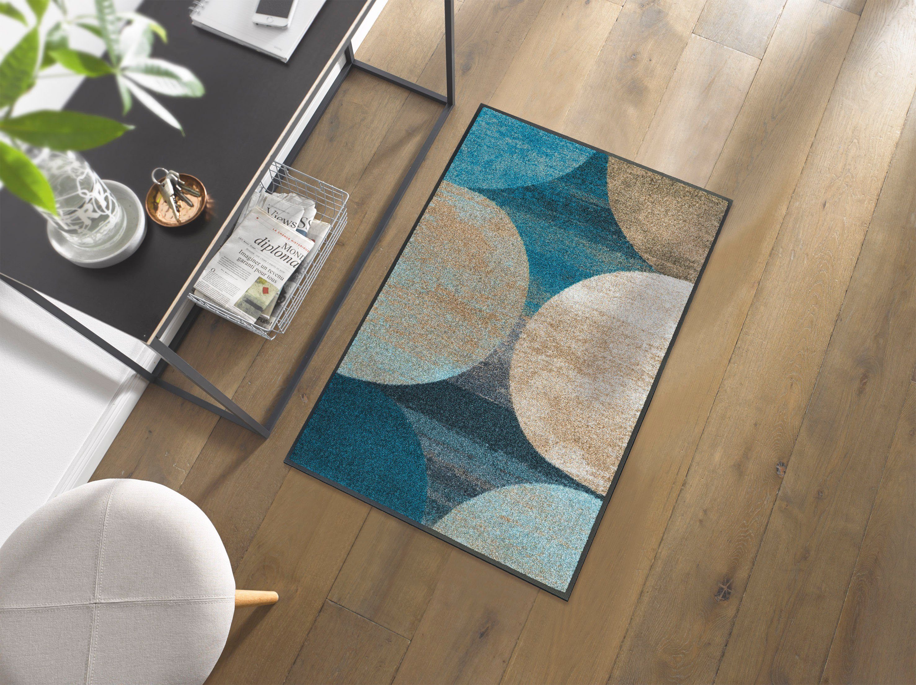 wash+dry by Kleen-Tex Teppich Galaxia, rechteckig, Höhe: 7 mm, rutschhemmen günstig online kaufen