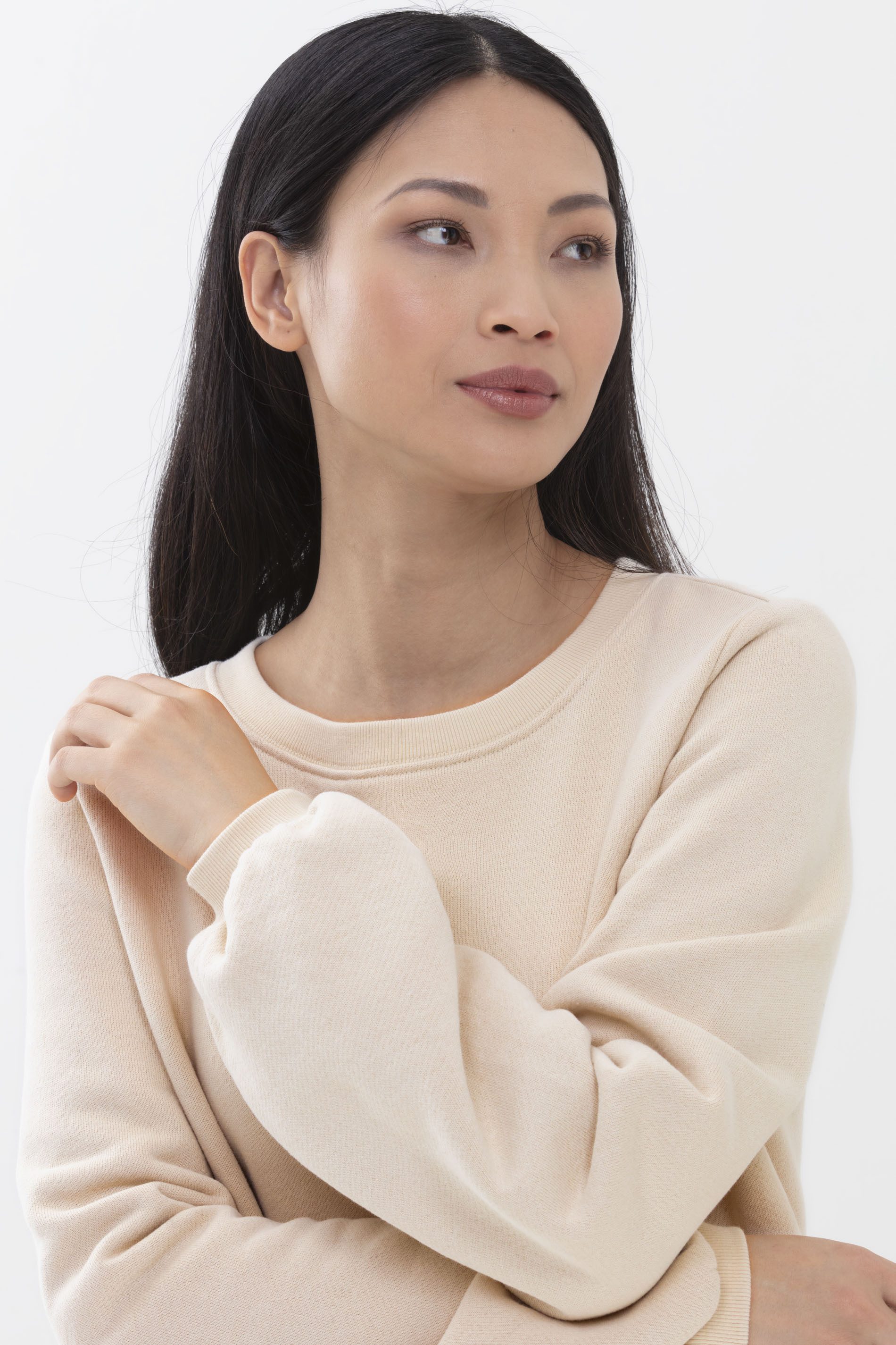 Mey Pyjamaoberteil Mey female Sweater Serie Kia Uni Oberteil (1-tlg)