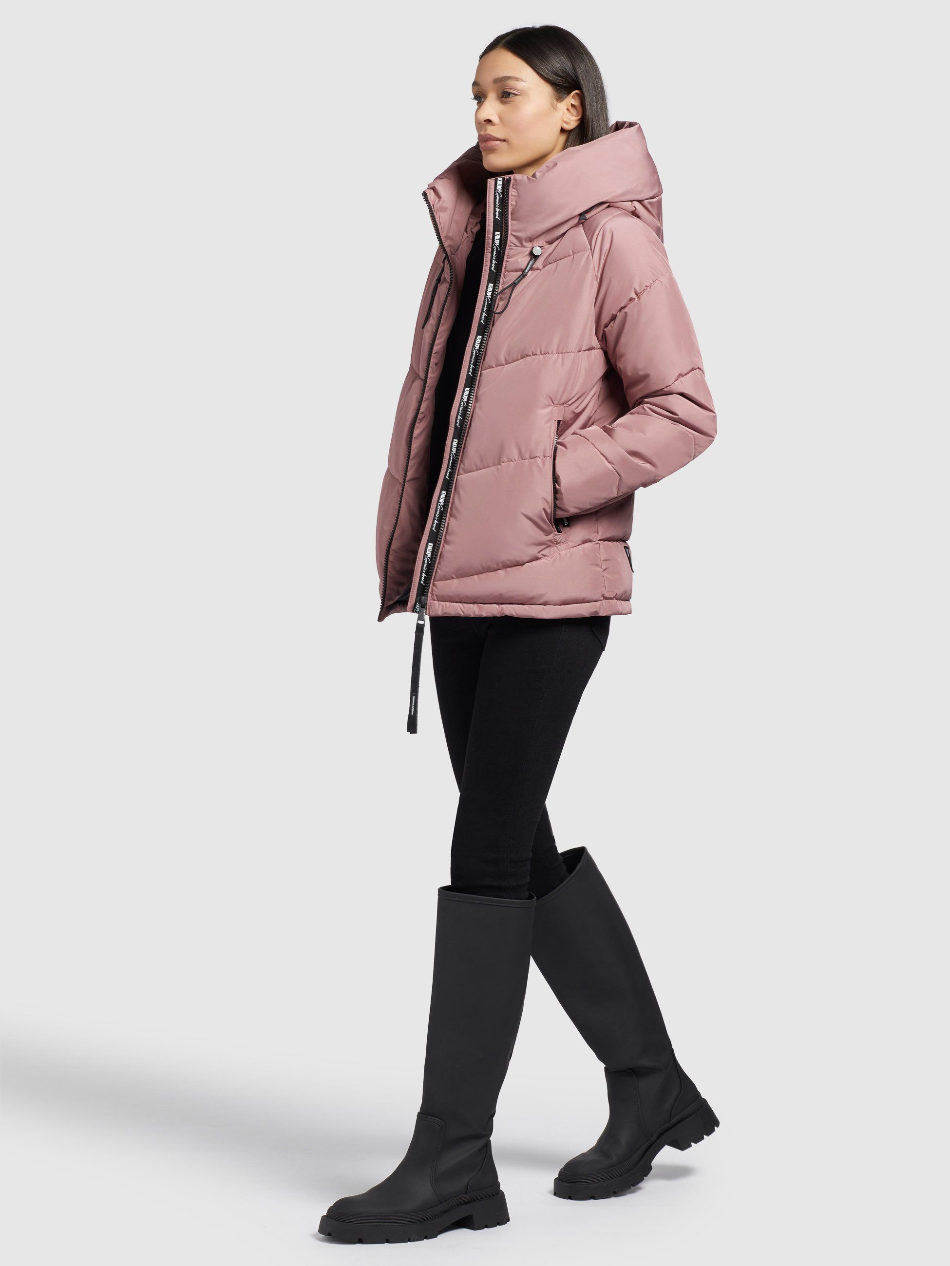 khujo Steppjacke ESILA4 (1-St) Altrosa