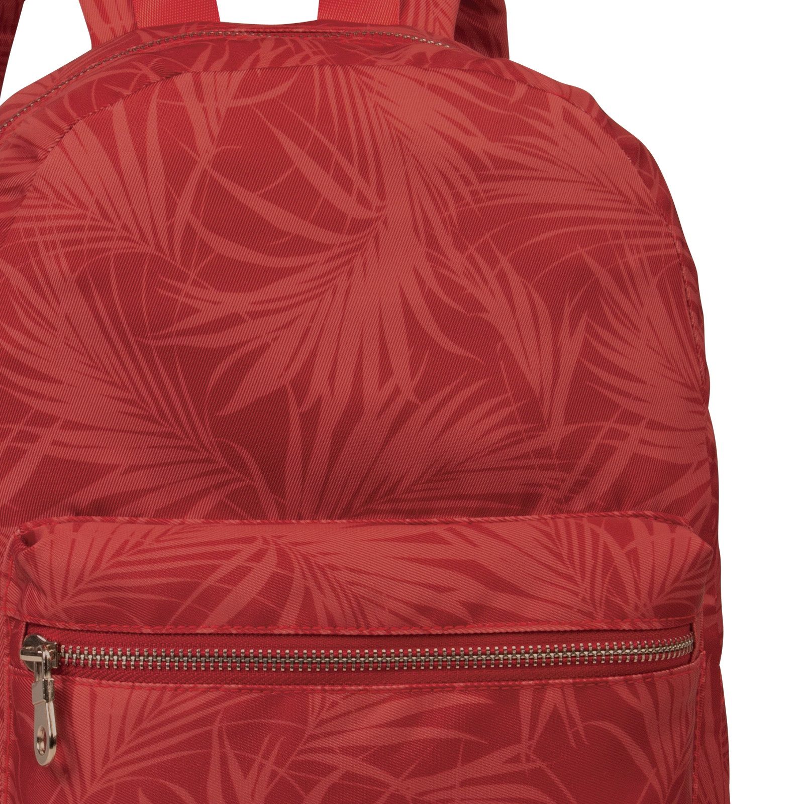 Bench. Freizeitrucksack Bench kleiner Cityrucksack Nylon weinrot, Freizeitrucksack, Cityrucksack Nylon, rot, silber ca. 35cm hoch, Blätt