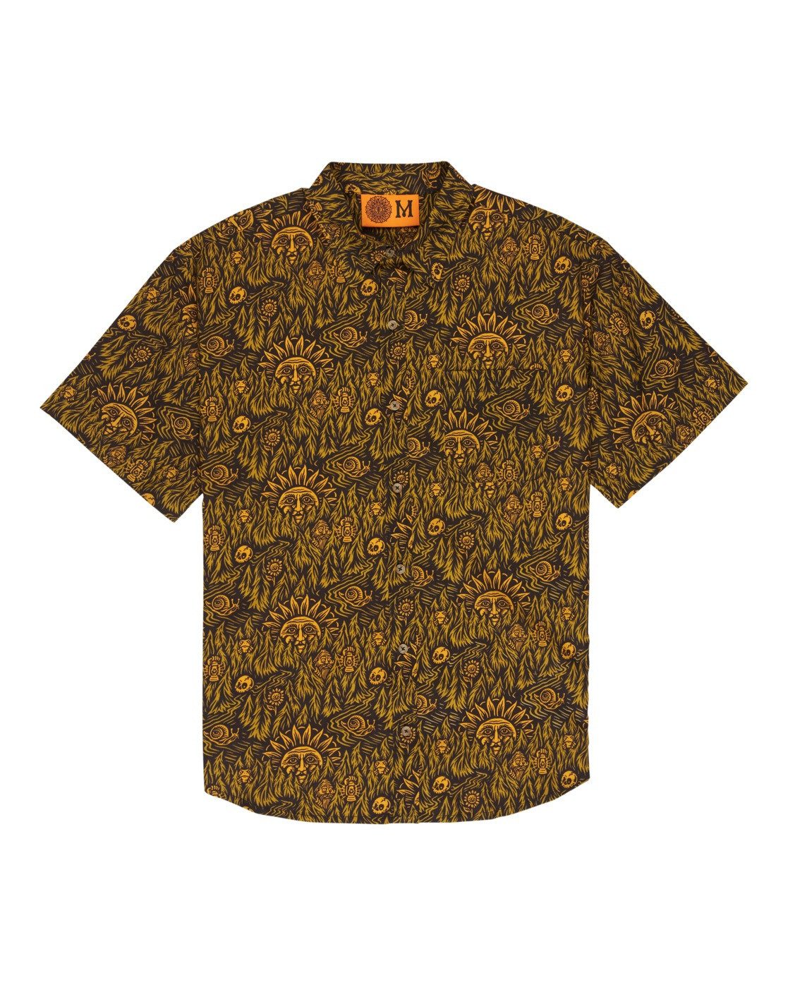 Element Kurzarmhemd Timber Regular Classic Printed günstig online kaufen