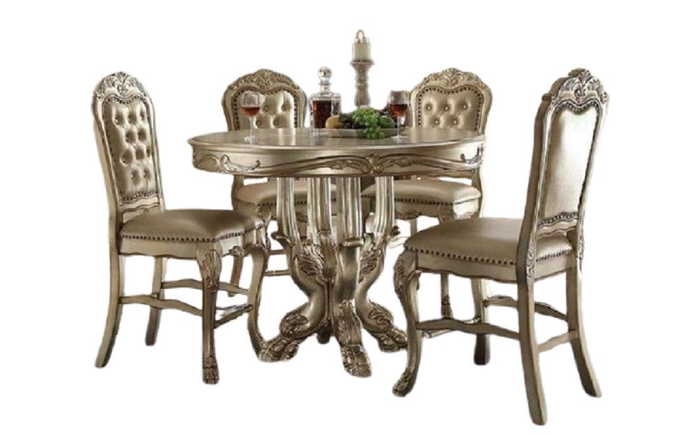 Xlmoebel Essgruppe Elegante Barockmöbel in hochwertiger Handarbeit gefertigt, (5-tlg), Hergestellt in Europa