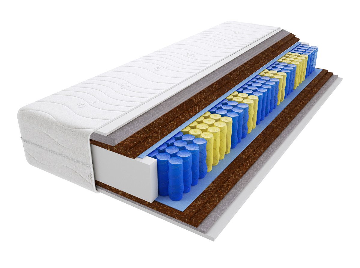 Taschenfederkernmatratze Matratzen, Taschenmatratzen Vela Max 60x190 cm - viele Größen, Godre, 24 cm hoch