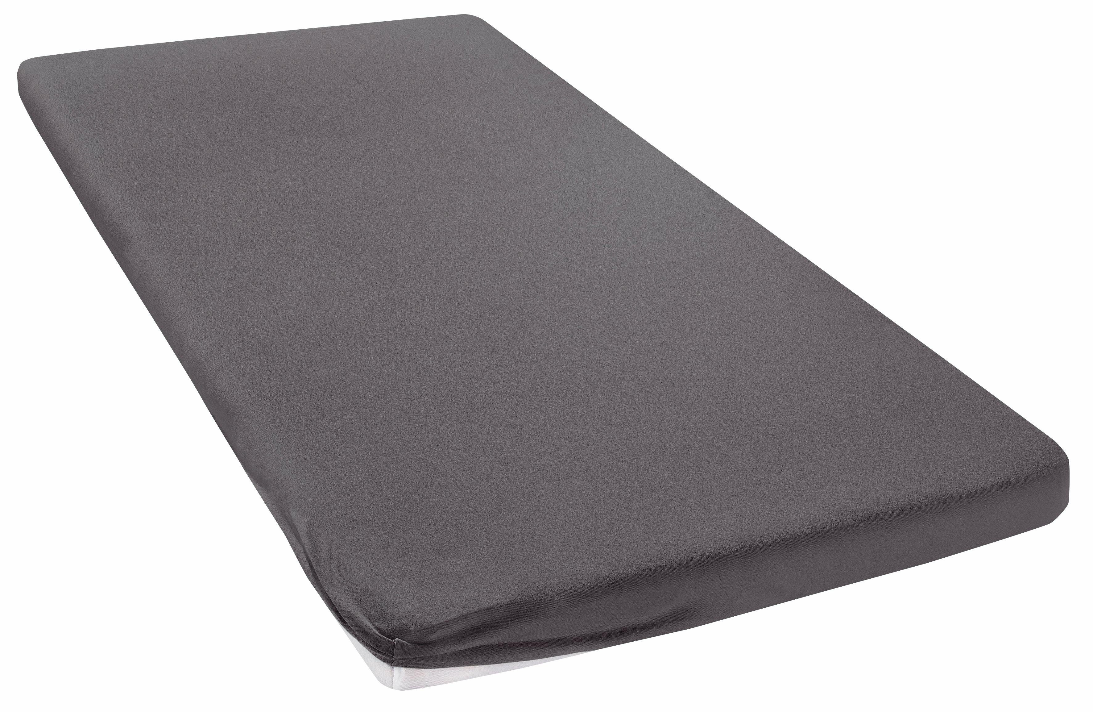 Spannbettlaken Litschi in Gr. 90x200, 140x200 oder 180x200 cm, für Topper