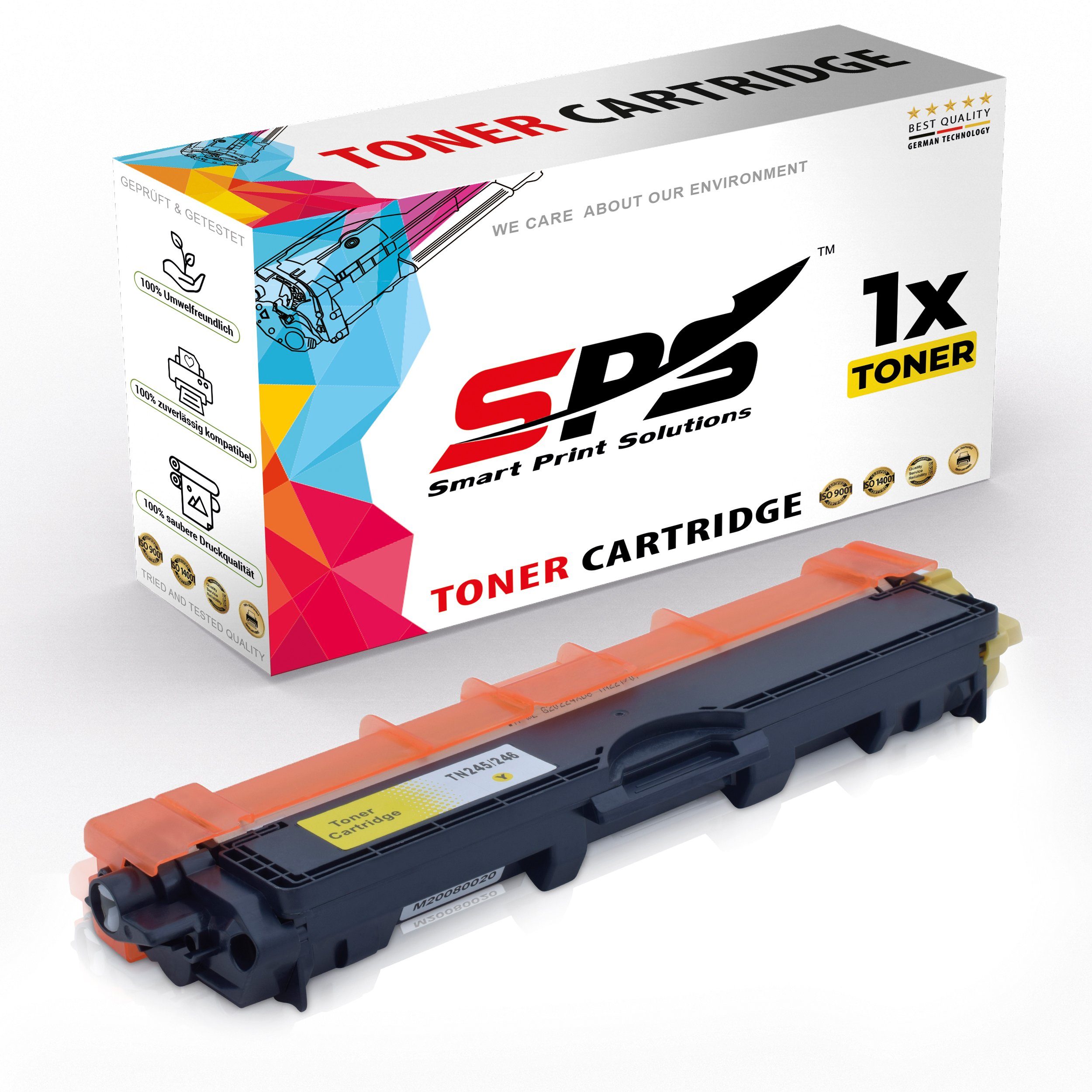 1 Gelb) Toner TN-245Y, Tonerkartusche x MFC-9341CDW (Für (1er 1-St., TN-245 SPS Kompatibel Brother Pack, Brother für