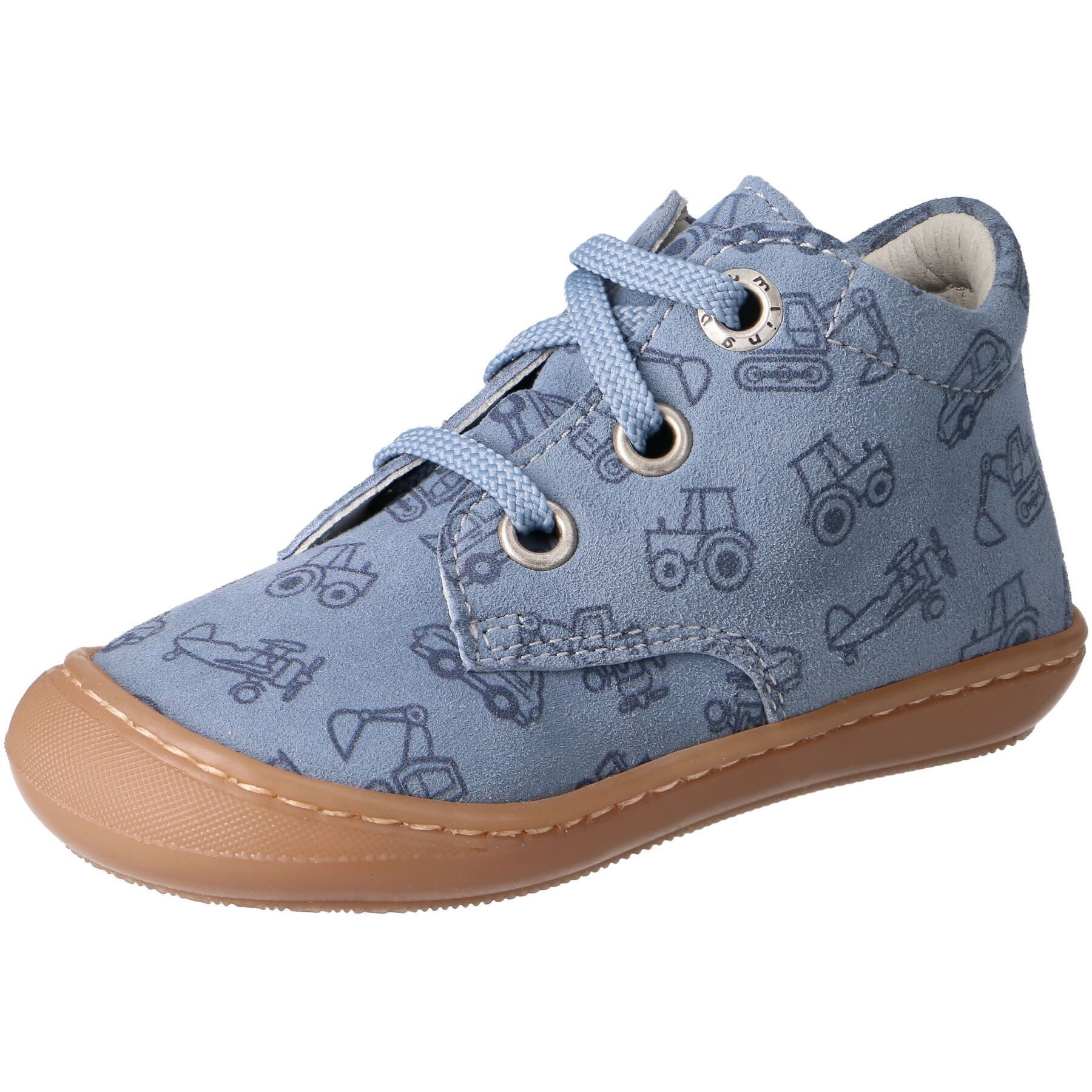 Däumling Däumling Kinder Barfuss Sakura Lauflernschuhe Schnürstiefel