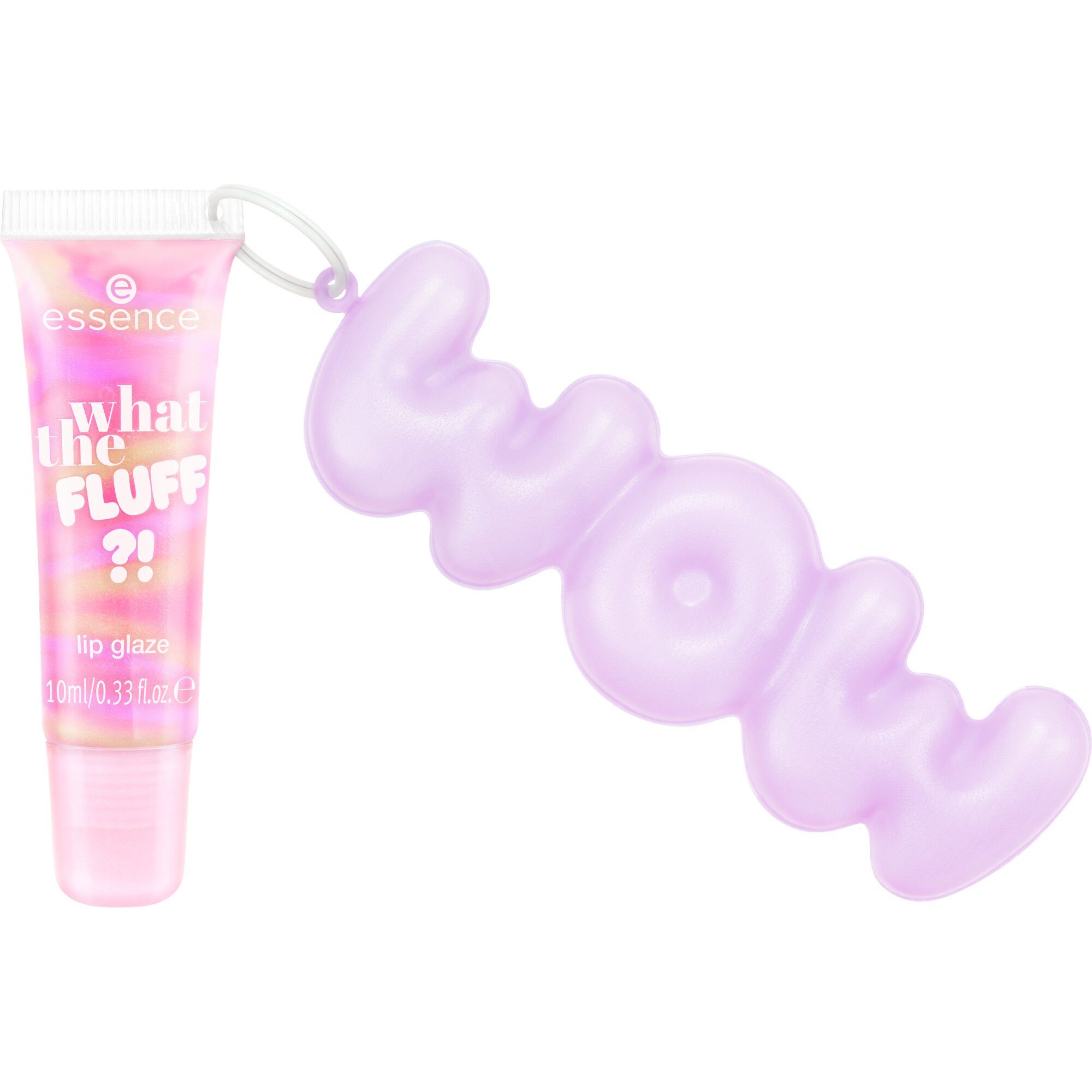 Essence Lipgloss WHAT THE FLUFF?! lip glaze, 4-tlg.