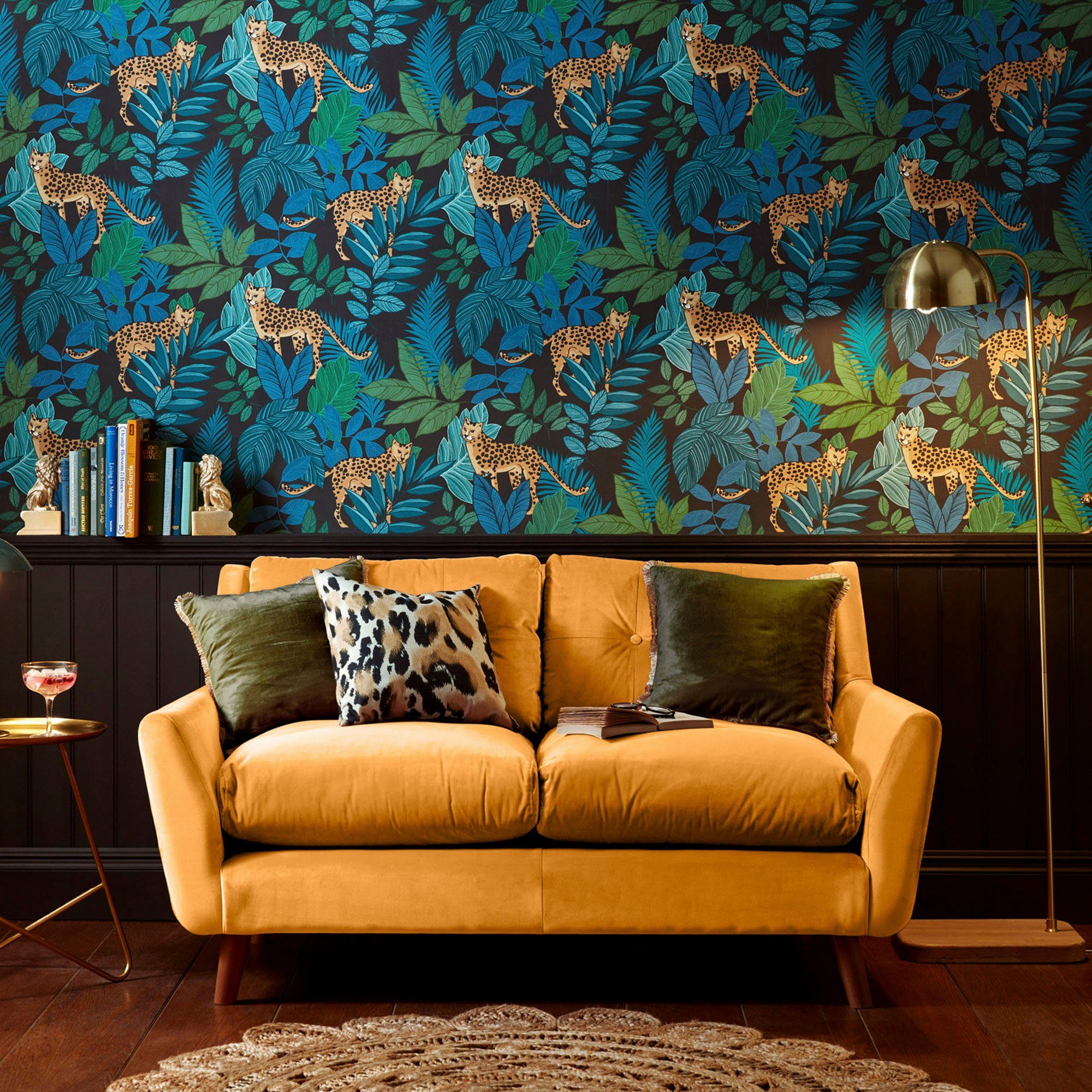 Envy Vliestapete Cheetin Night and Day, glatt, gemustert, (1 St), gemustert, FSC® zertifiziert, mit lebhaftem Druck, 10 Meter Довжина