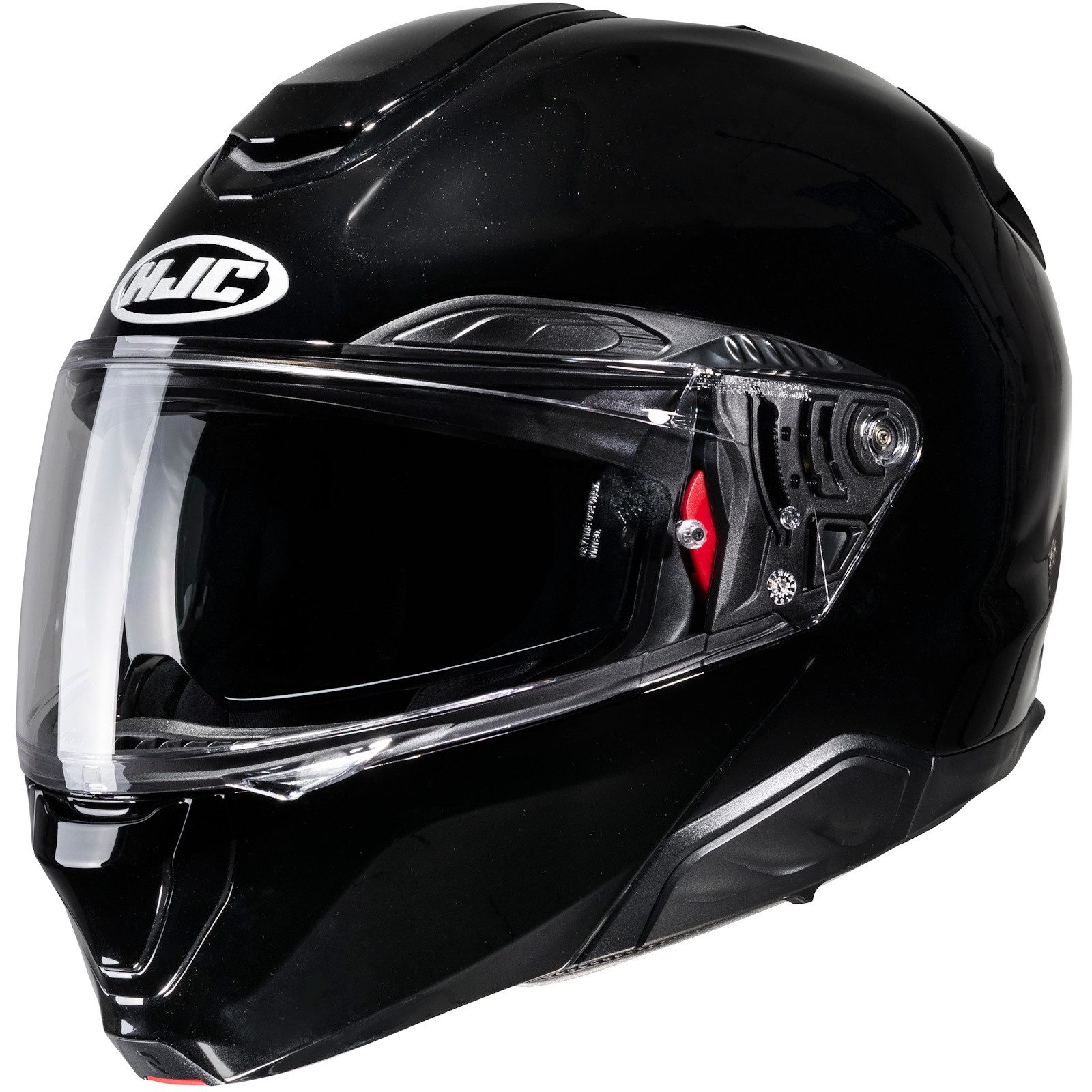 HJC Motorradhelm HJC RPHA 91 Solid metallic schwarz Klapphelm